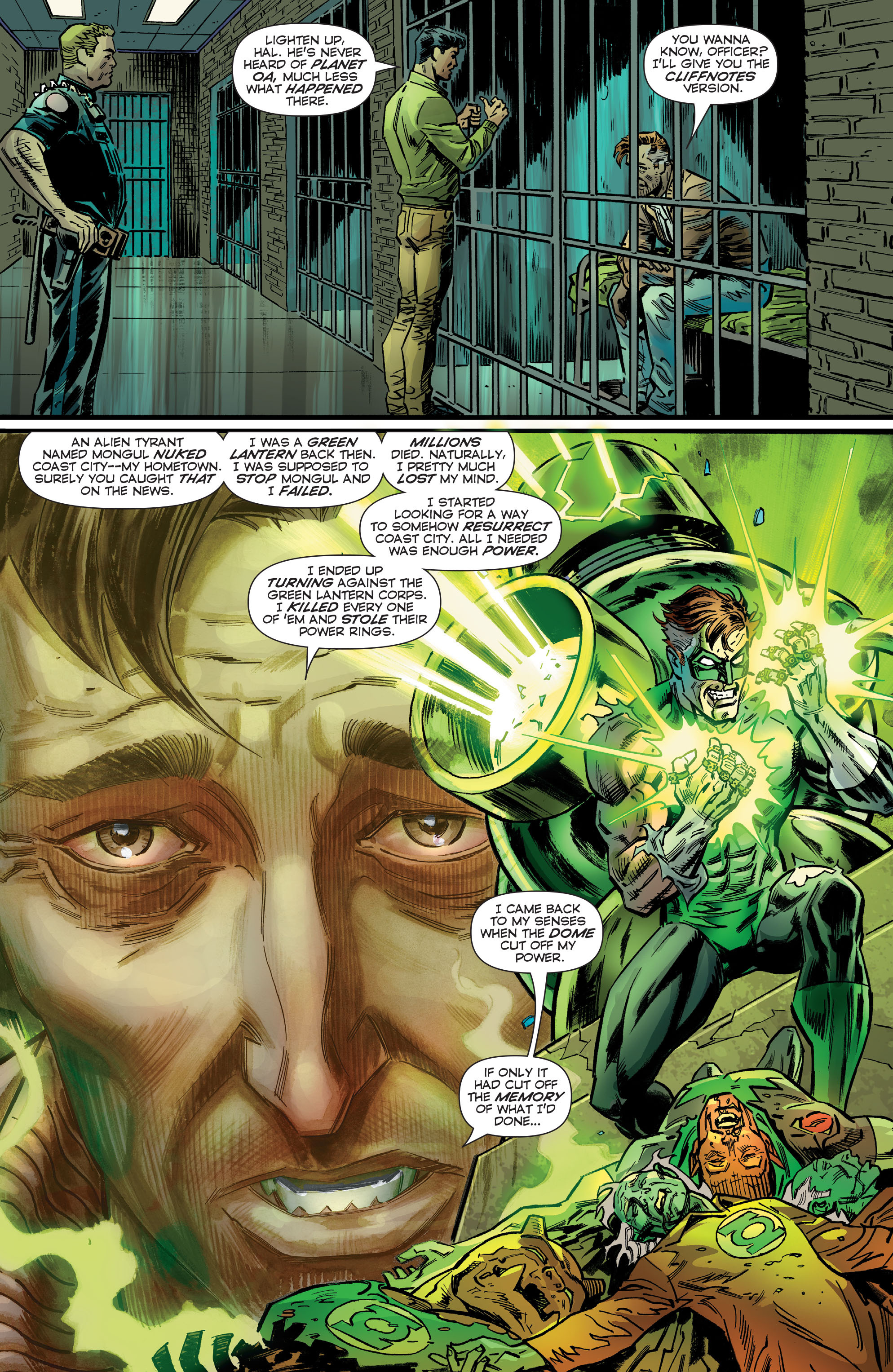 Read online Convergence Green Lantern/Parallax comic -  Issue #1 - 5