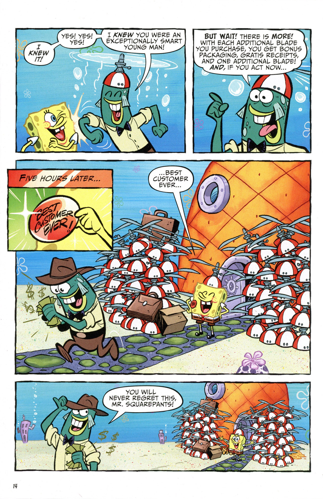 Read online SpongeBob Comics comic -  Issue #67 - 16