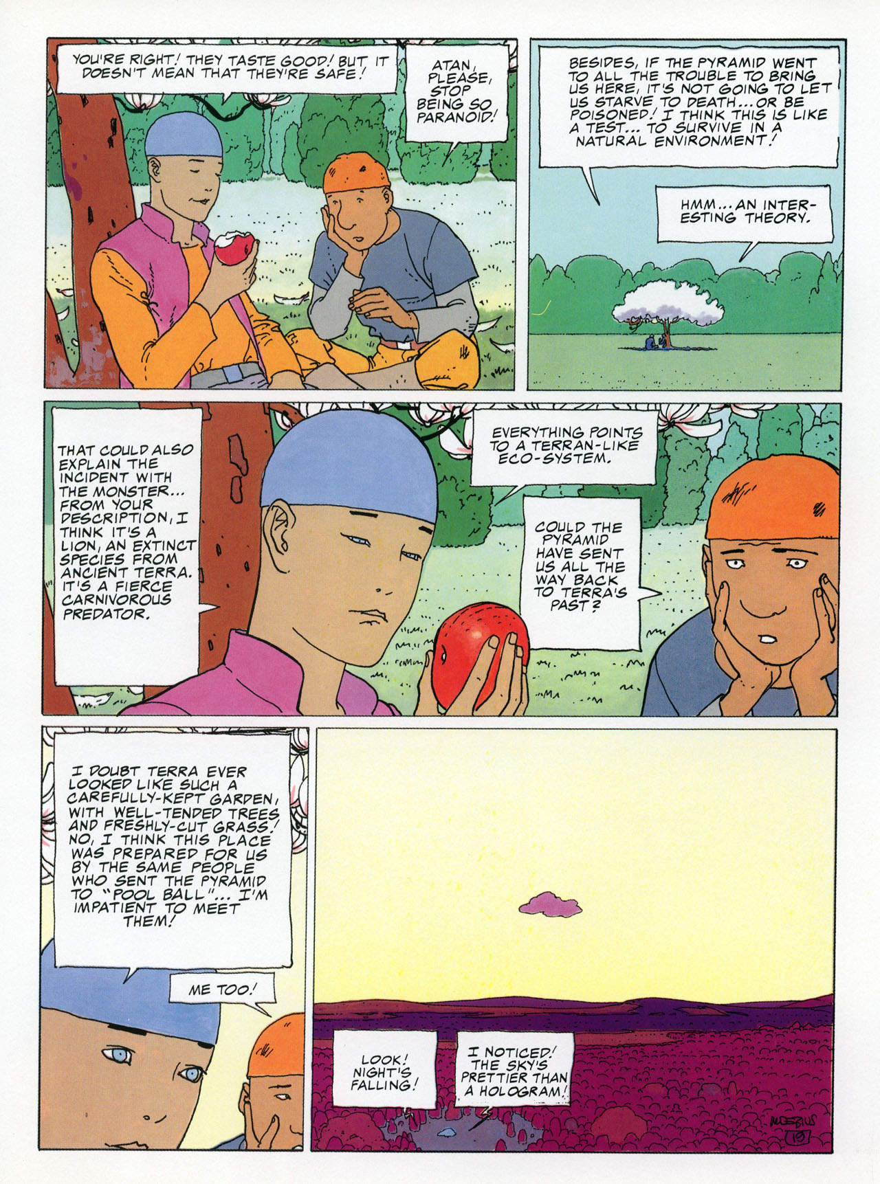 Read online Epic Graphic Novel: Moebius comic -  Issue # TPB 5 - 25