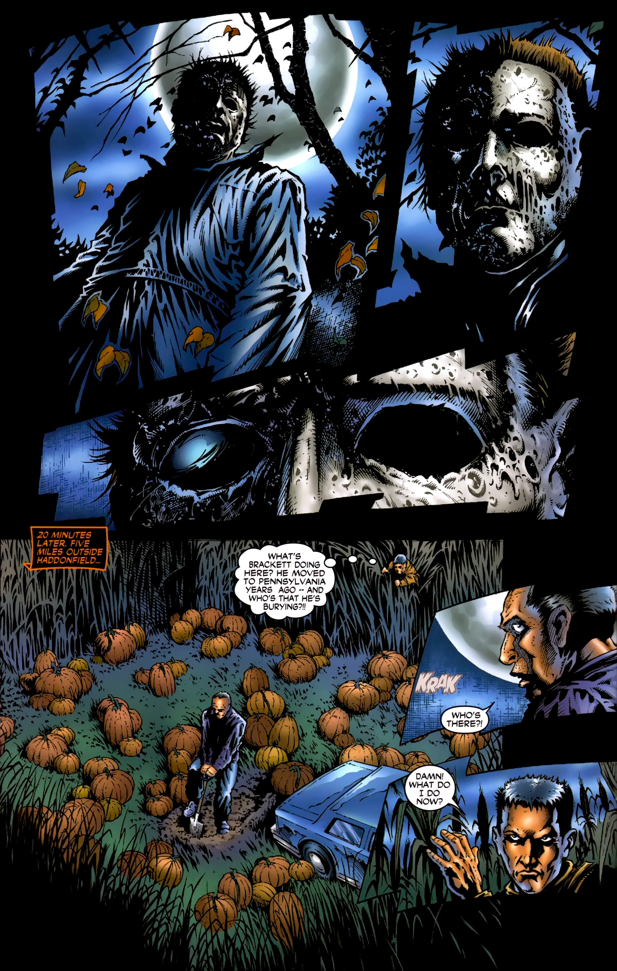 Read online Halloween II: The Blackest Eyes comic -  Issue # Full - 10