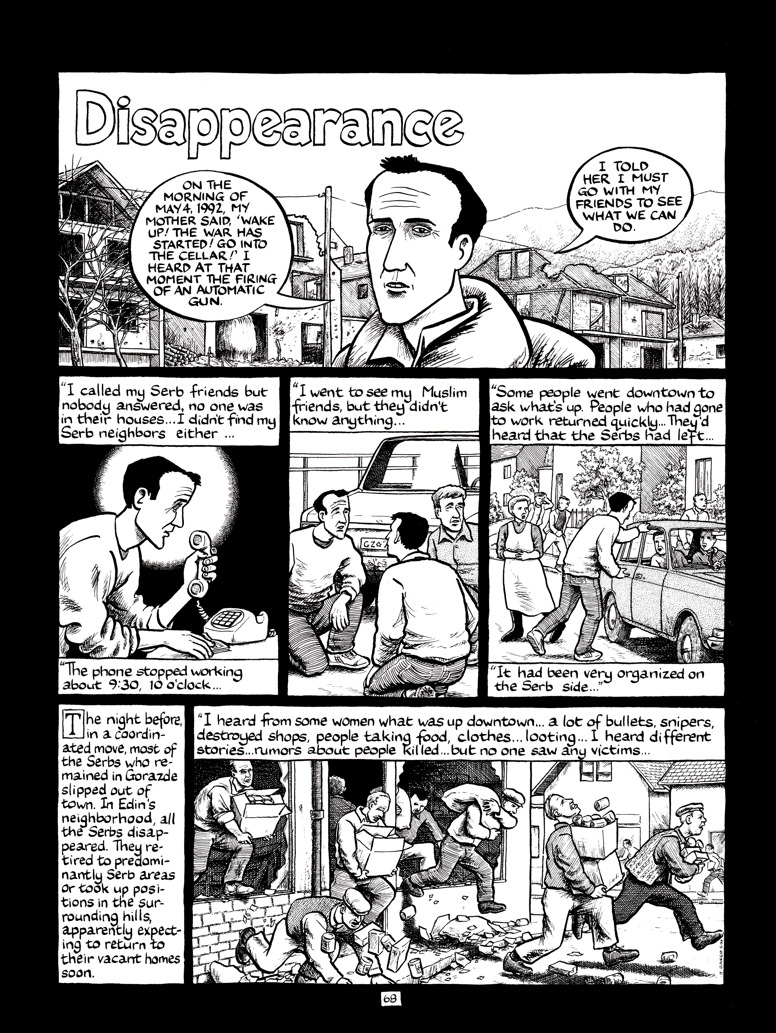 Read online Safe Area Goražde comic -  Issue # TPB (Part 2) - 9