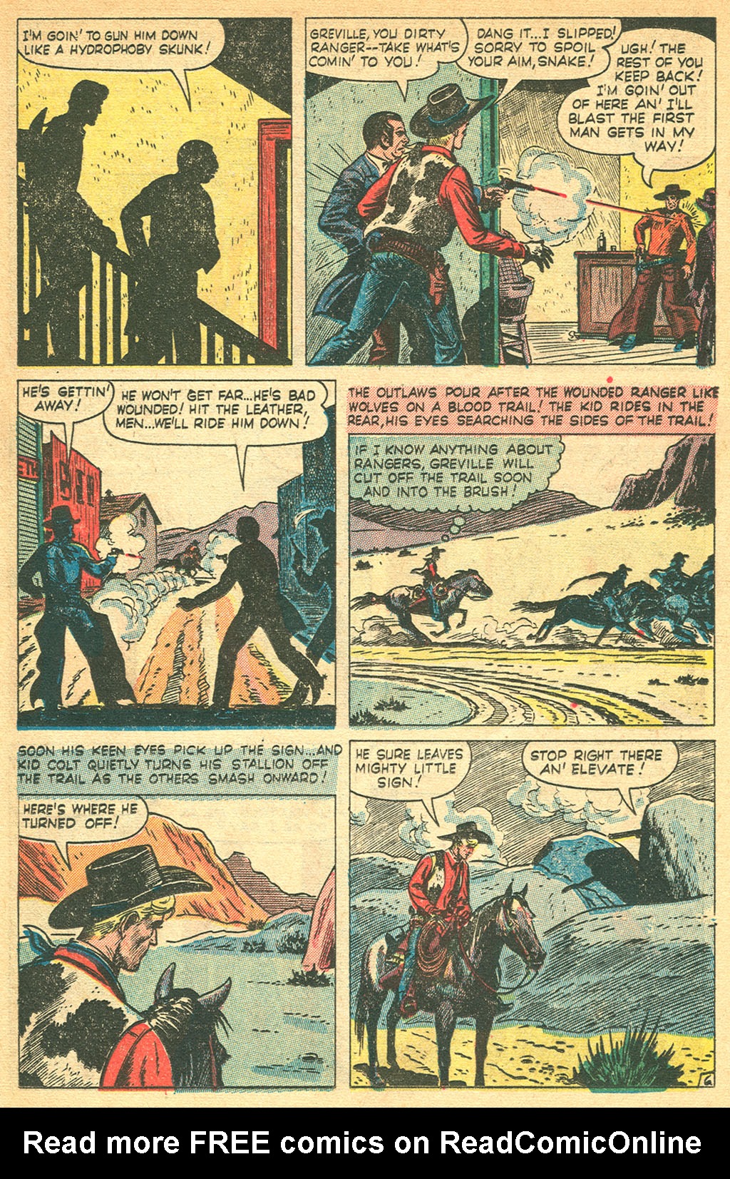 Read online Kid Colt Outlaw comic -  Issue #6 - 21