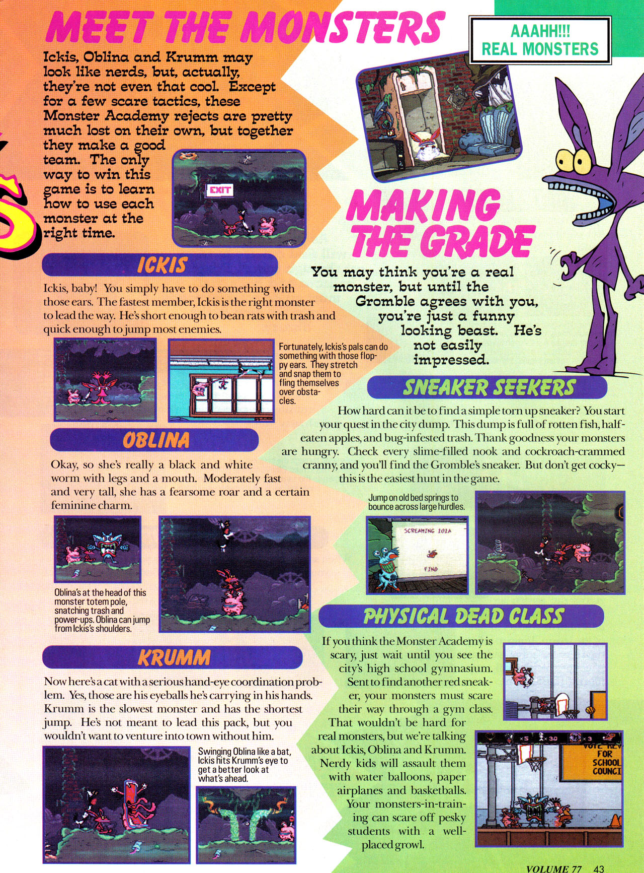 Read online Nintendo Power comic -  Issue #77 - 44