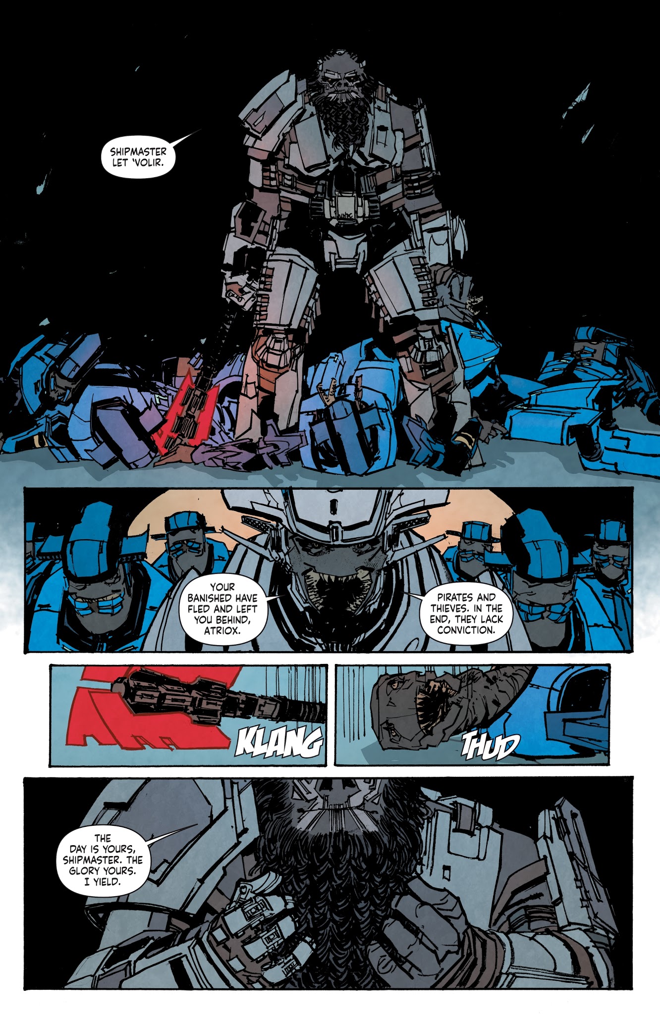 Read online Halo: Rise of Atriox comic -  Issue #4 - 11