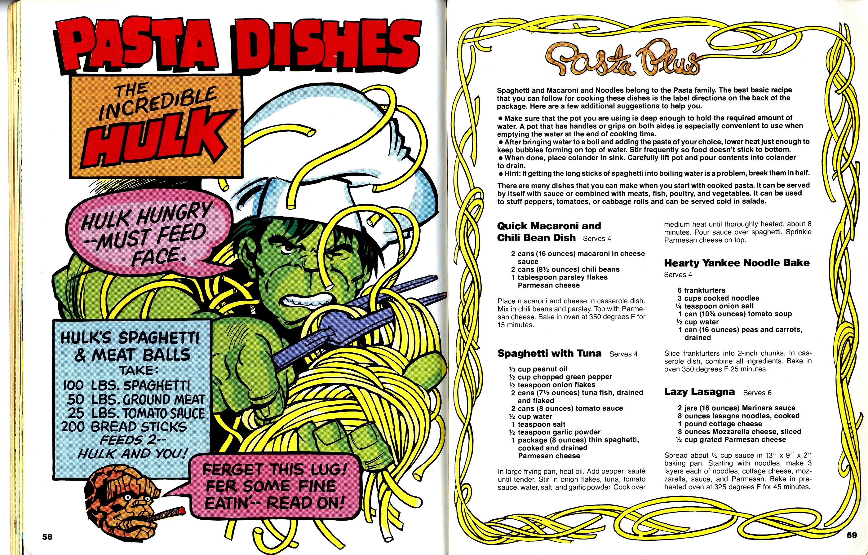 Read online The Mighty Marvel Superheroes' Cookbook comic -  Issue # Full - 31