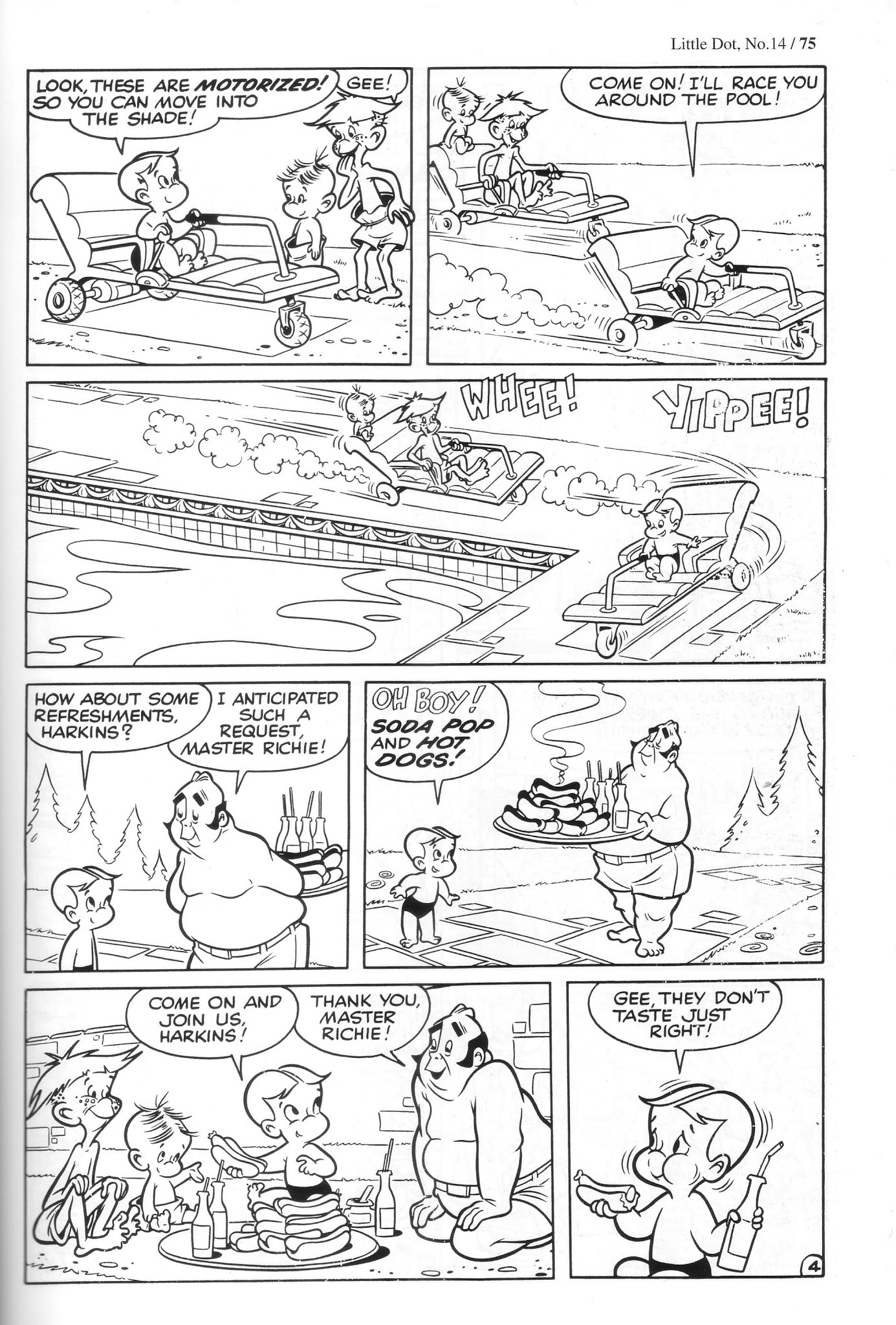 Read online Harvey Comics Classics comic -  Issue # TPB 2 (Part 1) - 76