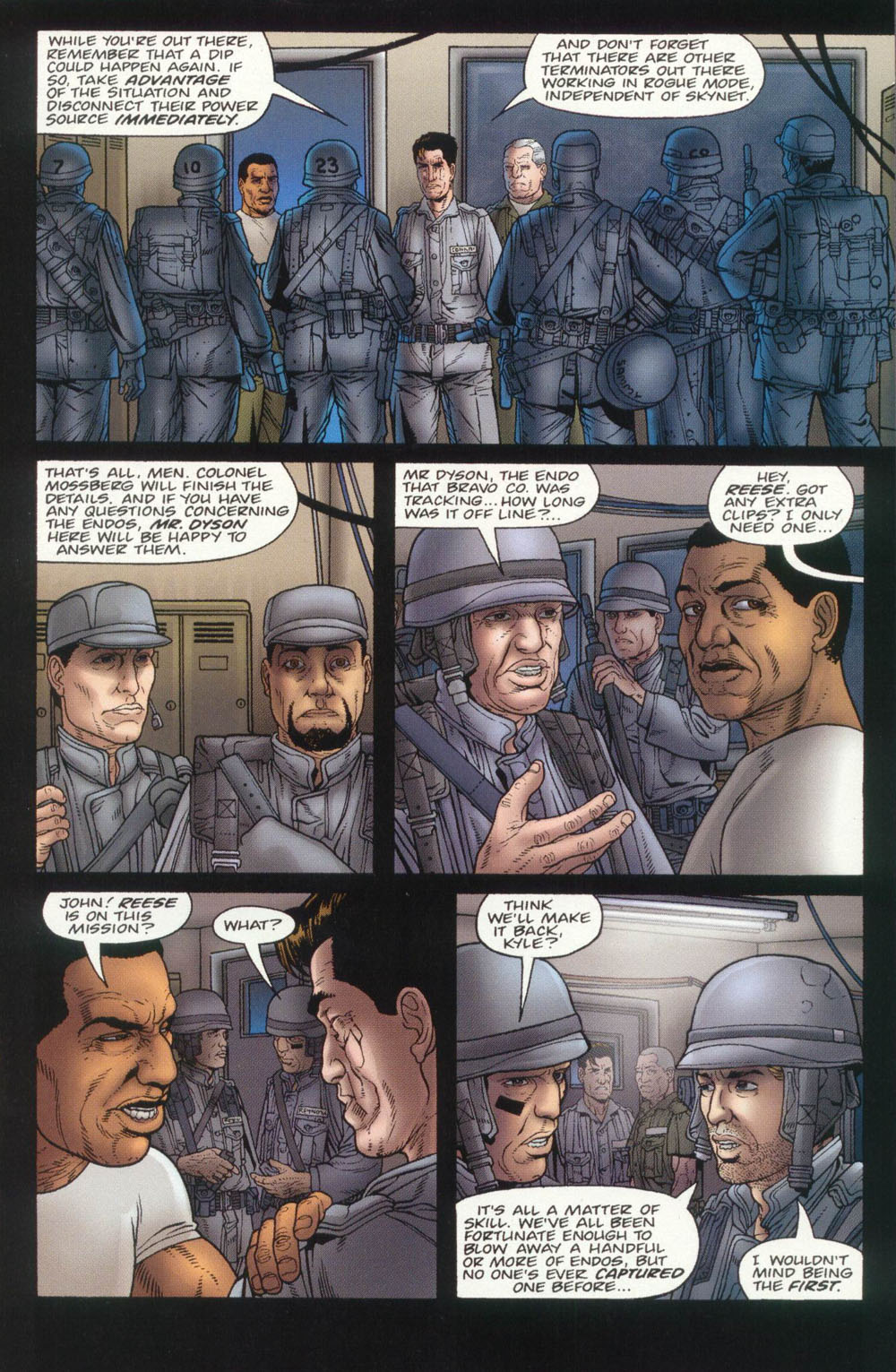 Read online T2: Nuclear Twilight comic -  Issue #2 - 9