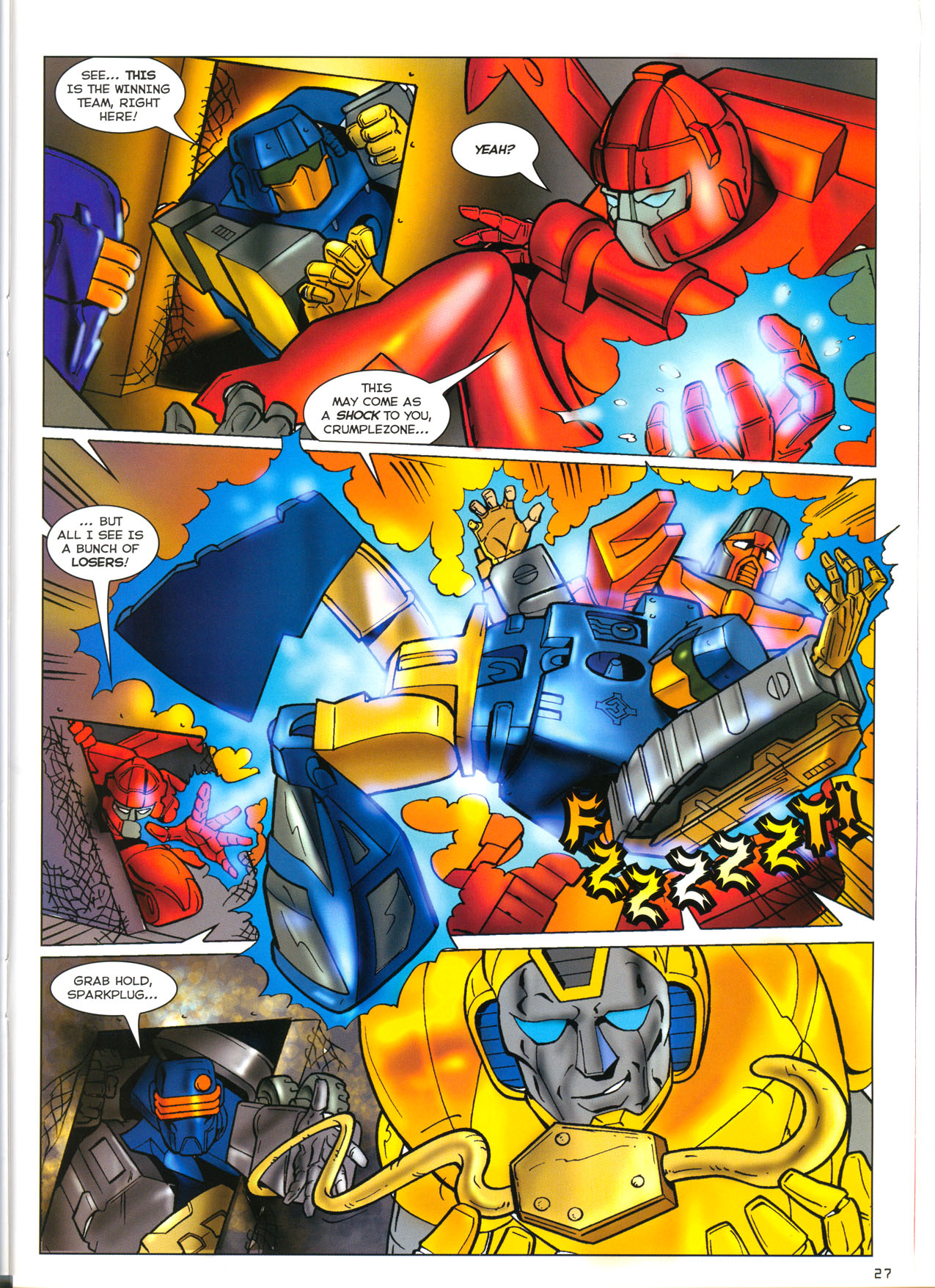 Read online Transformers: Armada (2003) comic -  Issue #4 - 18