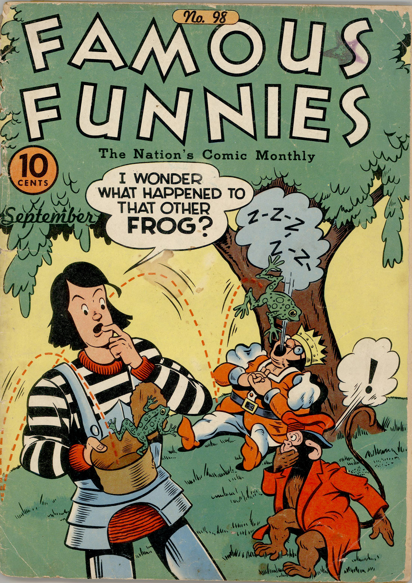 Read online Famous Funnies comic -  Issue #98 - 1
