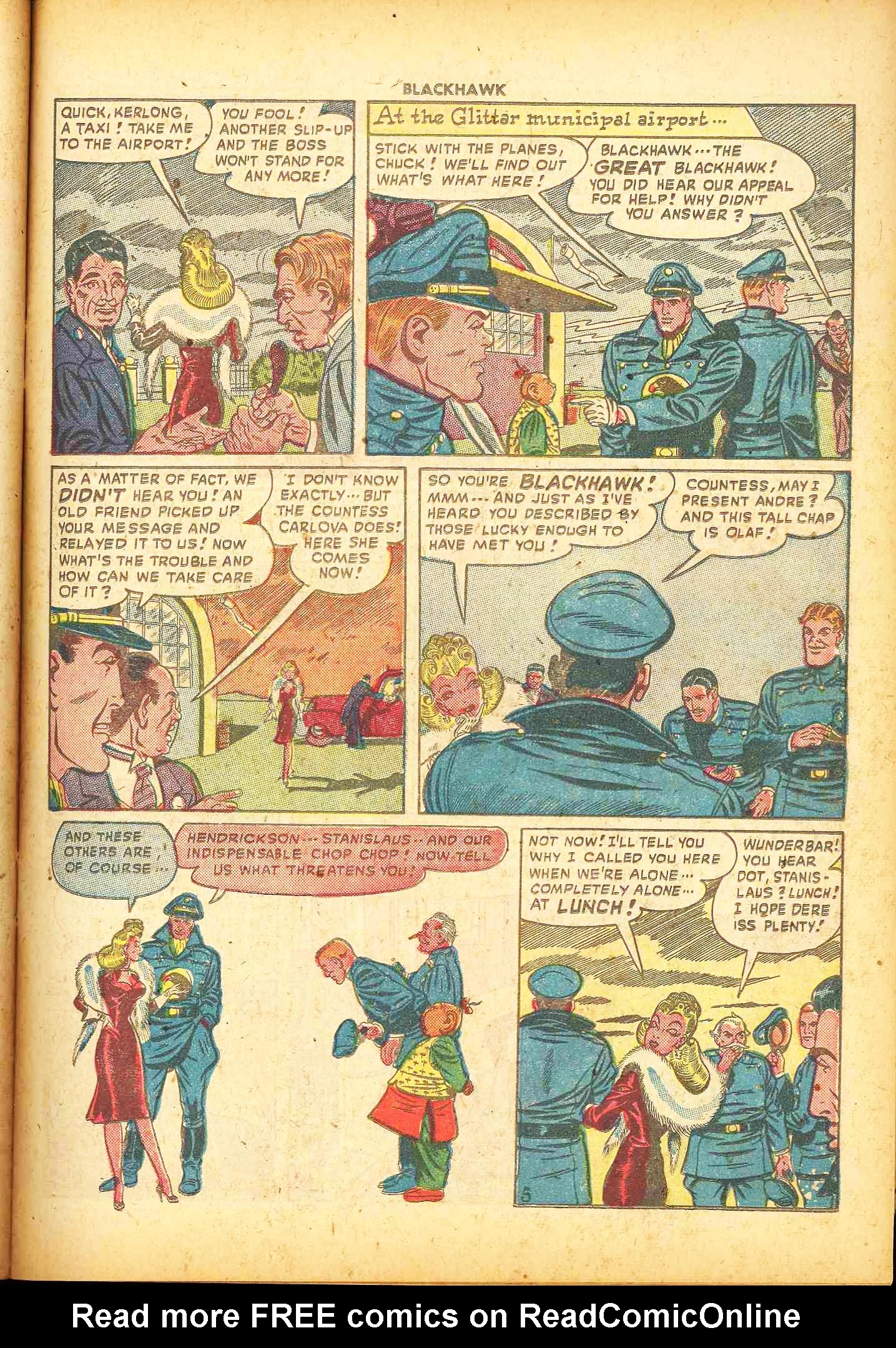 Read online Blackhawk (1957) comic -  Issue #20 - 20