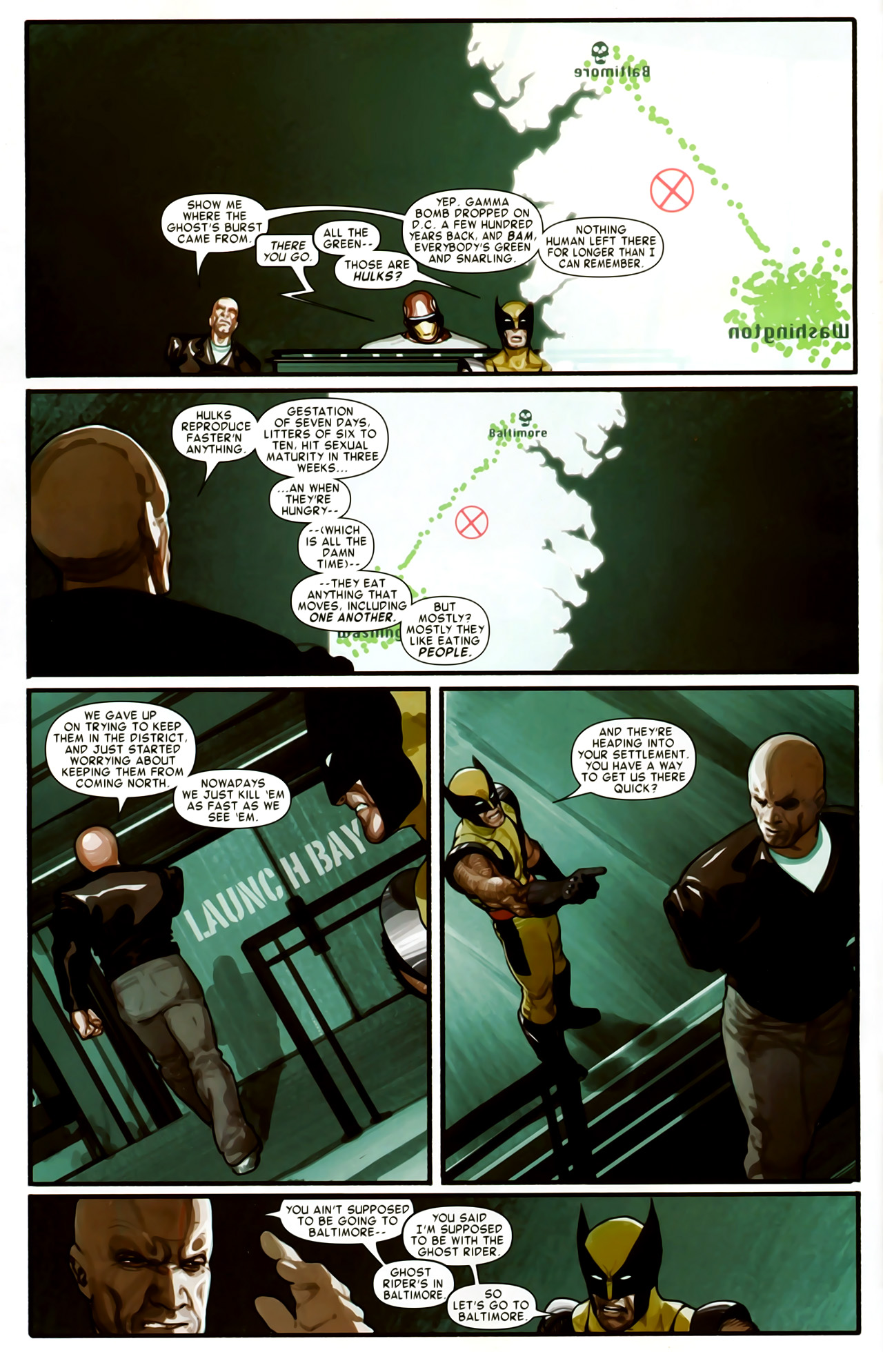 Read online Timestorm 2009/2099: X-Men comic -  Issue # Full - 9
