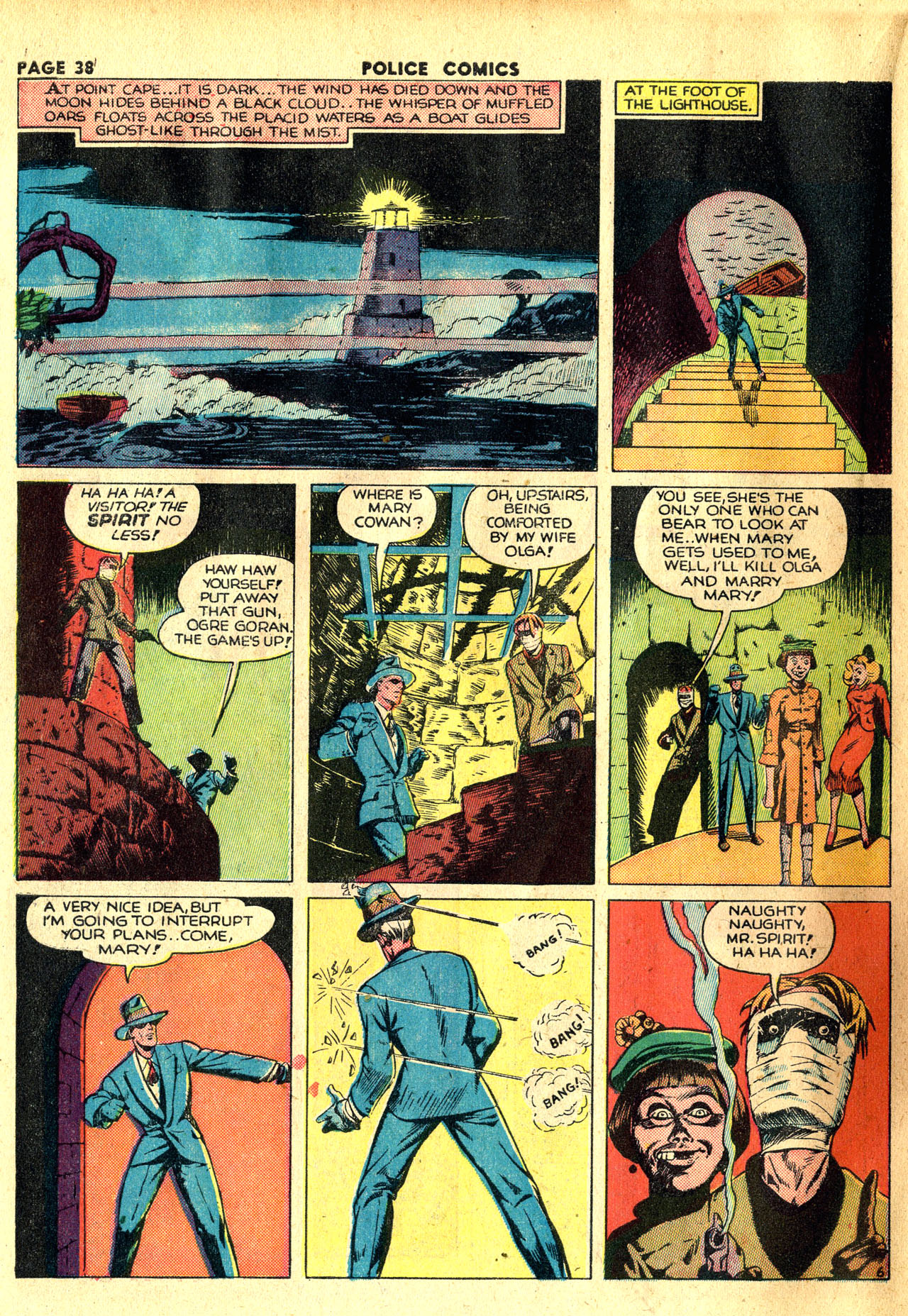 Read online Police Comics comic -  Issue #20 - 40