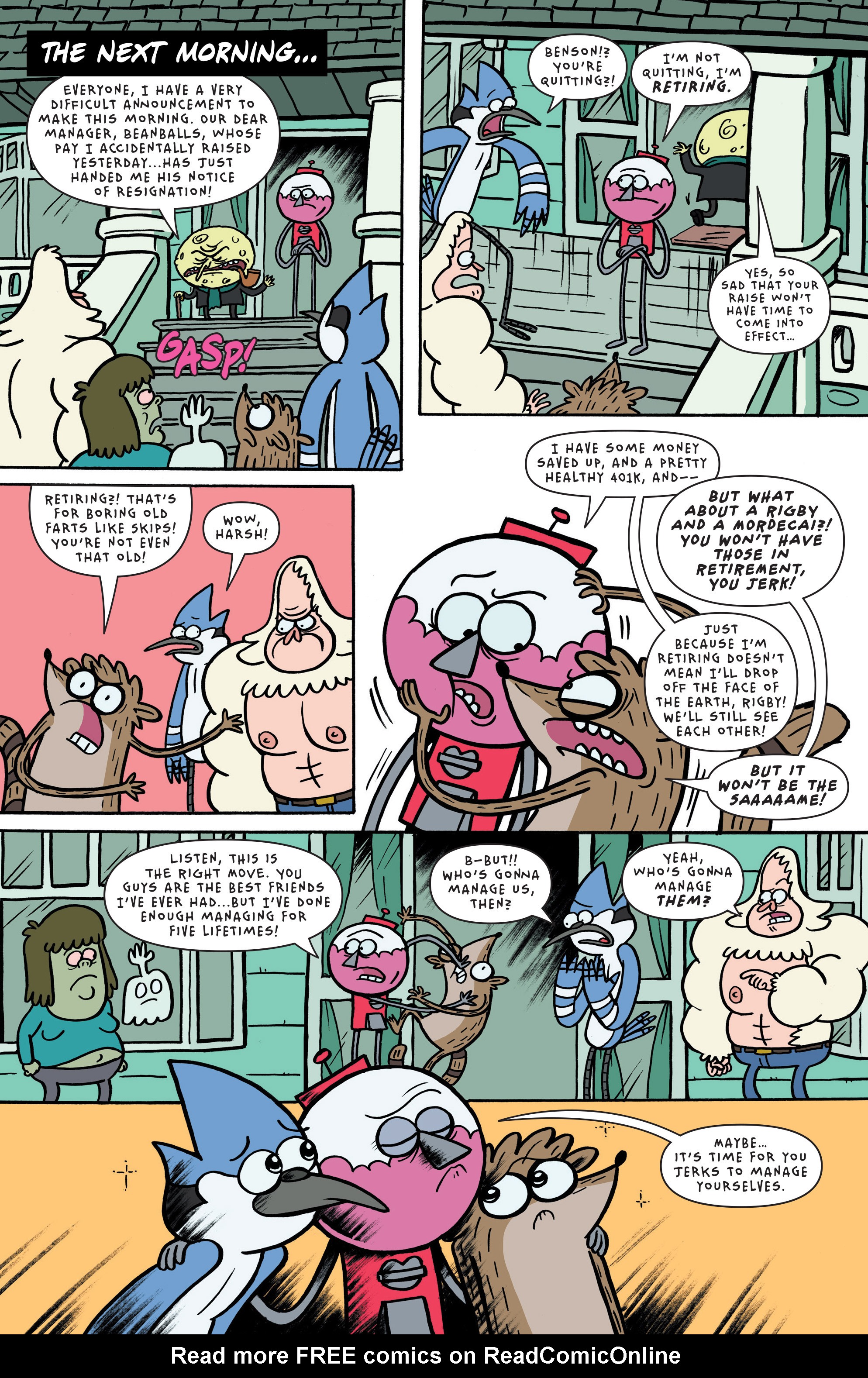 Read online Regular Show comic -  Issue #37 - 14