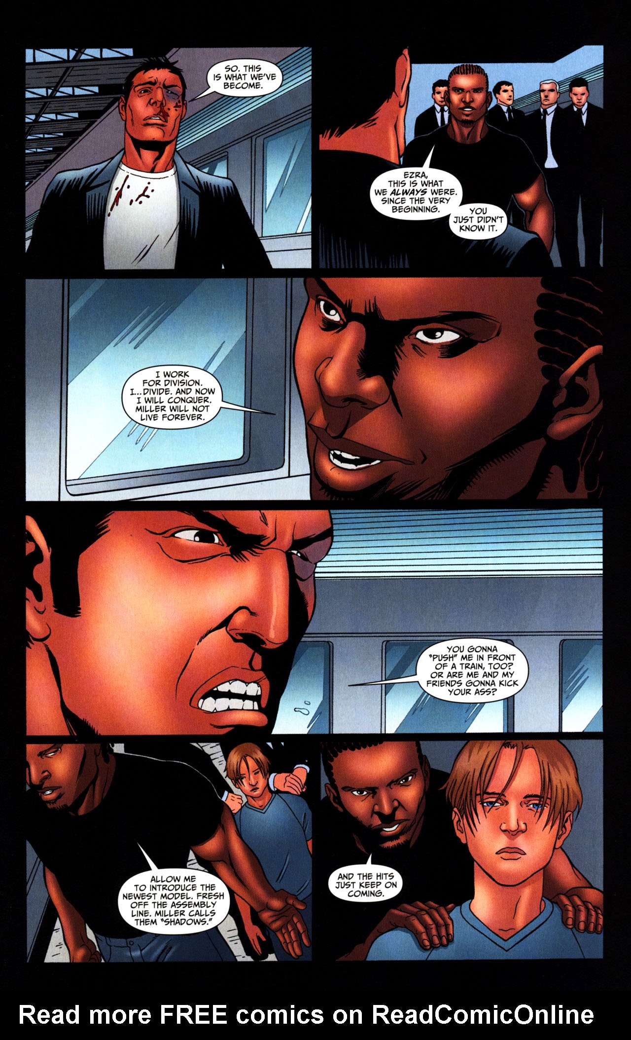 Read online Push comic -  Issue #5 - 27