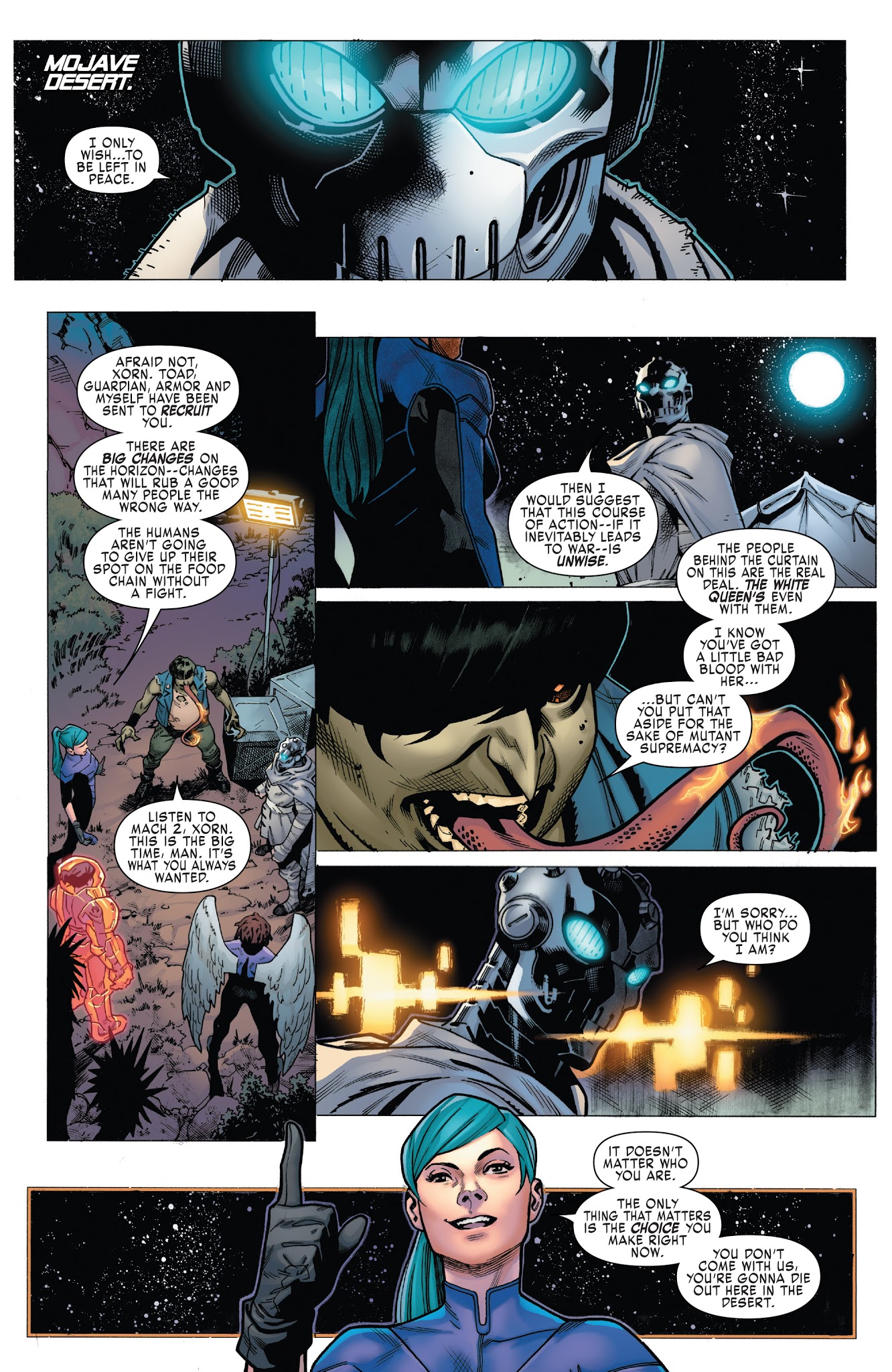 Read online X-Men: Blue comic -  Issue #24 - 5