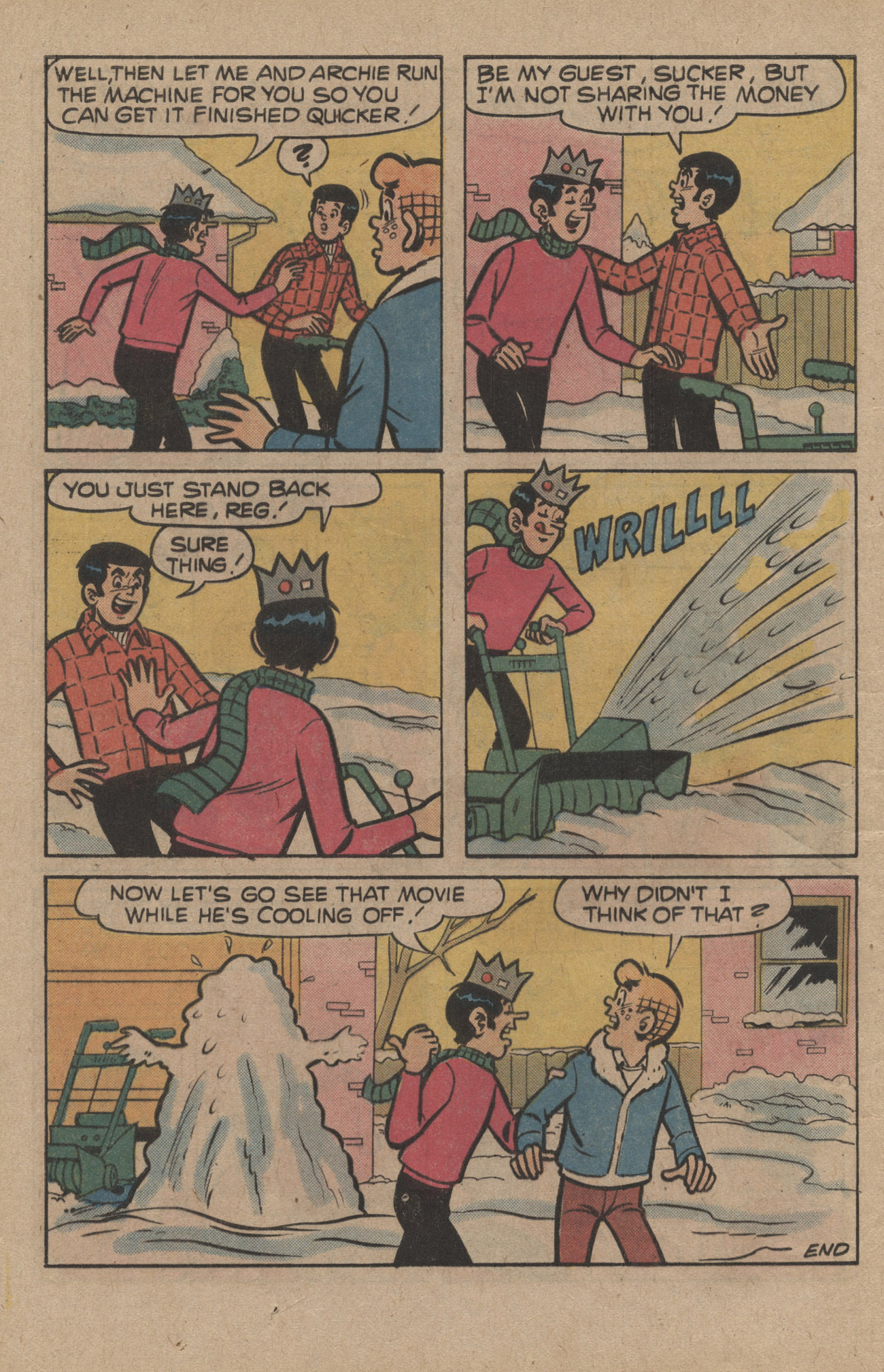 Read online Reggie and Me (1966) comic -  Issue #94 - 8