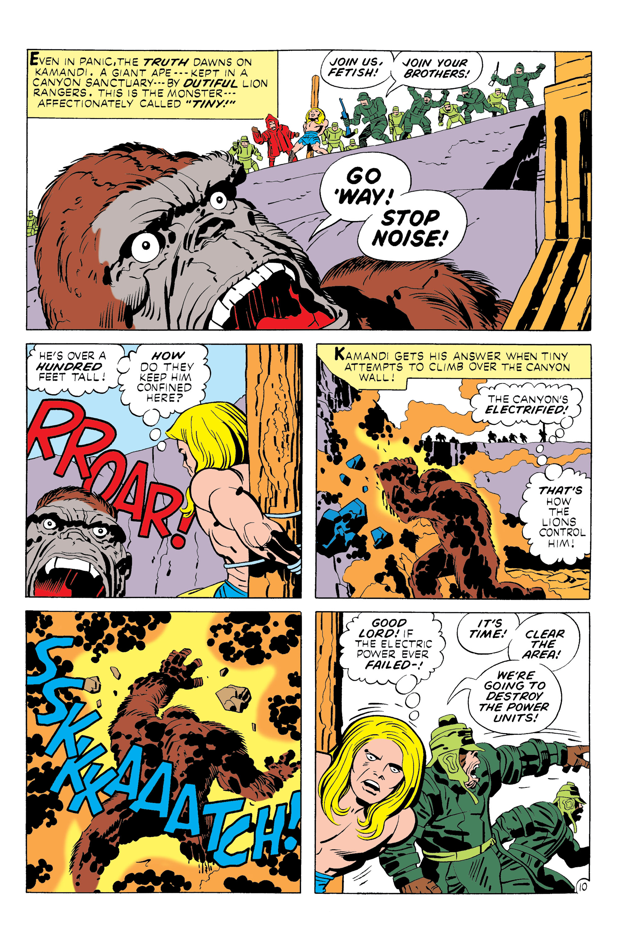 Read online Kamandi, The Last Boy On Earth comic -  Issue #7 - 10