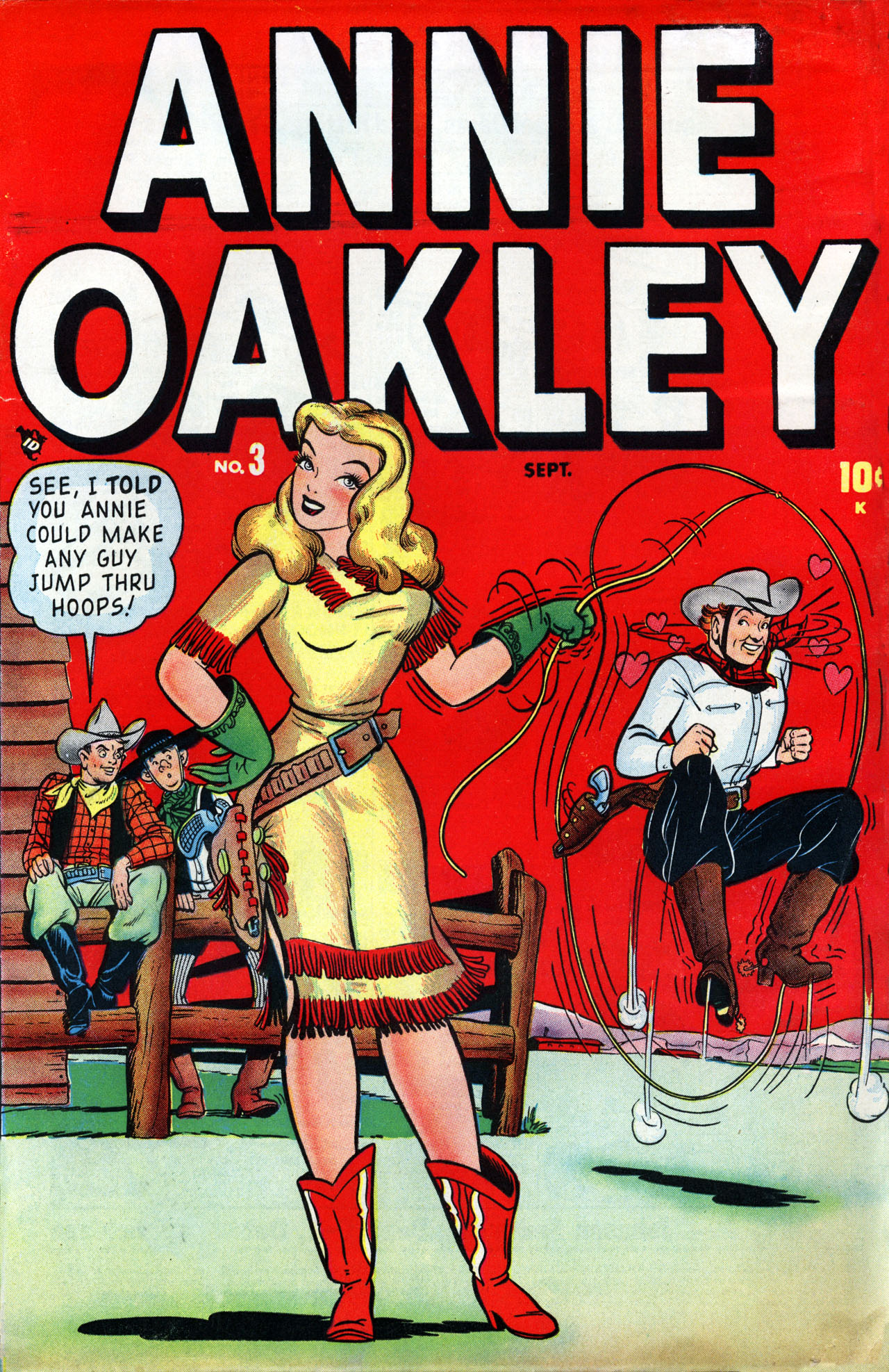 Read online Annie Oakley comic -  Issue #3 - 1