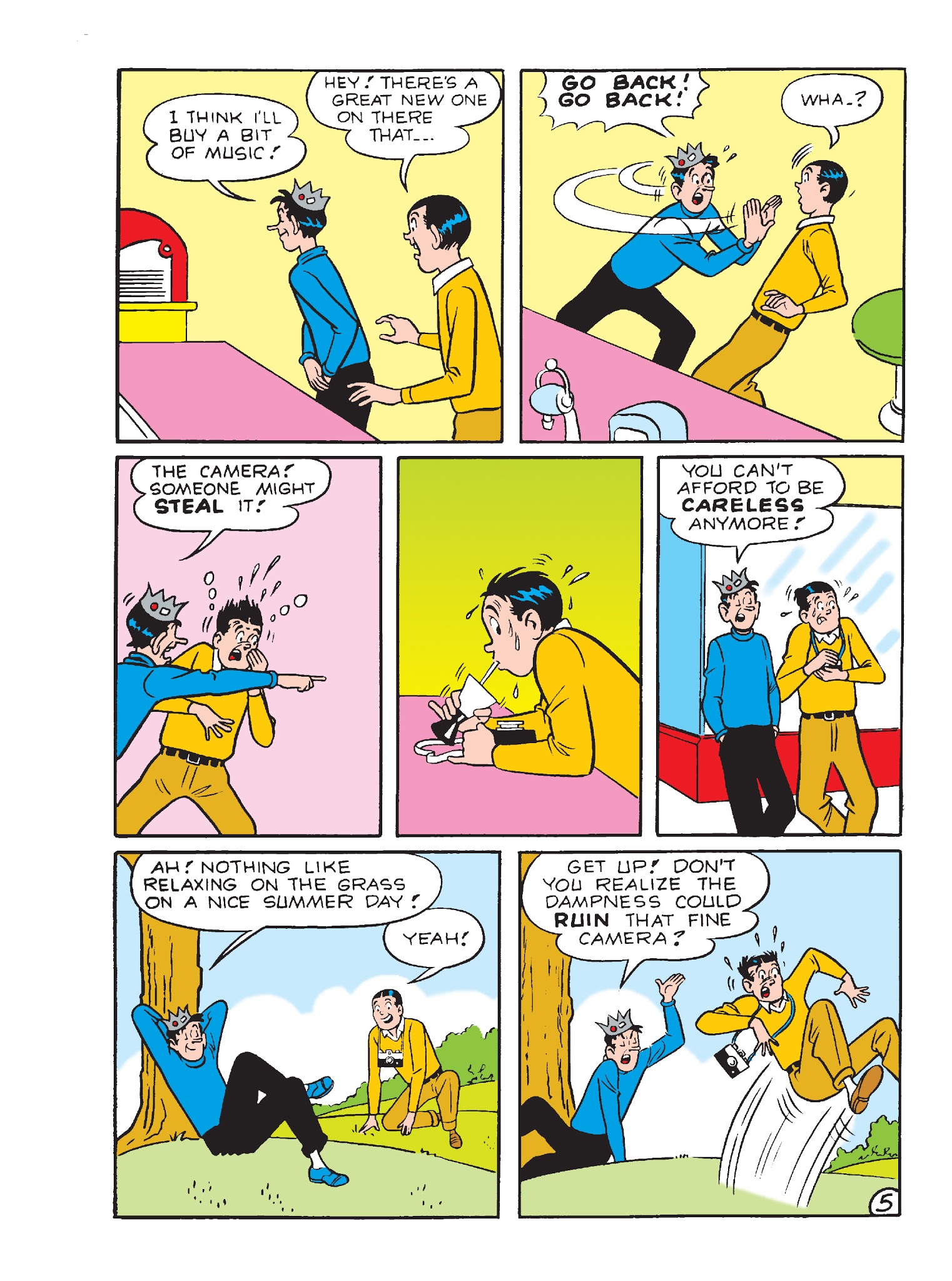 Read online Archie's Funhouse Double Digest comic -  Issue #20 - 193
