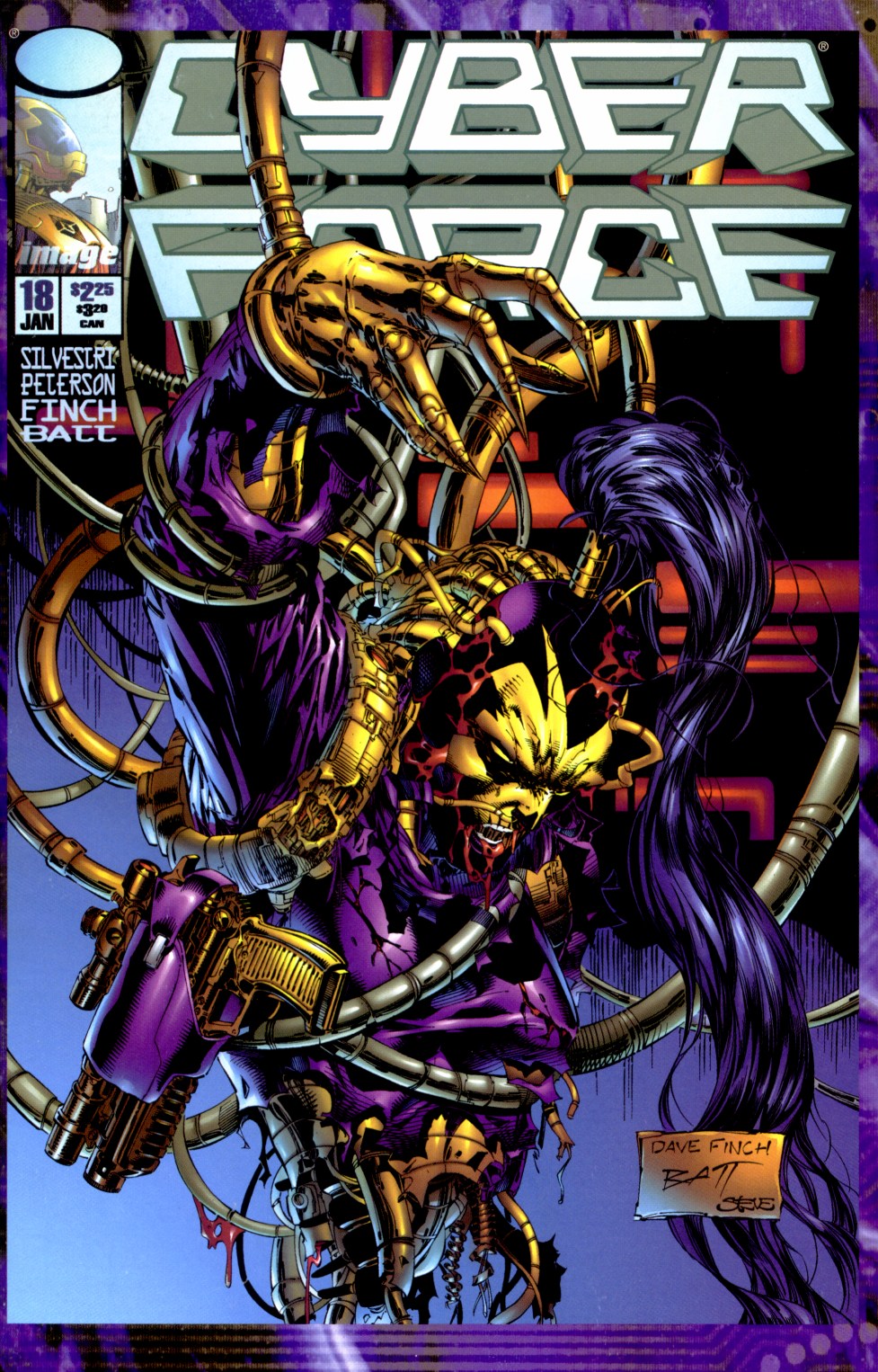 Read online Cyberforce (1993) comic -  Issue #18 - 1