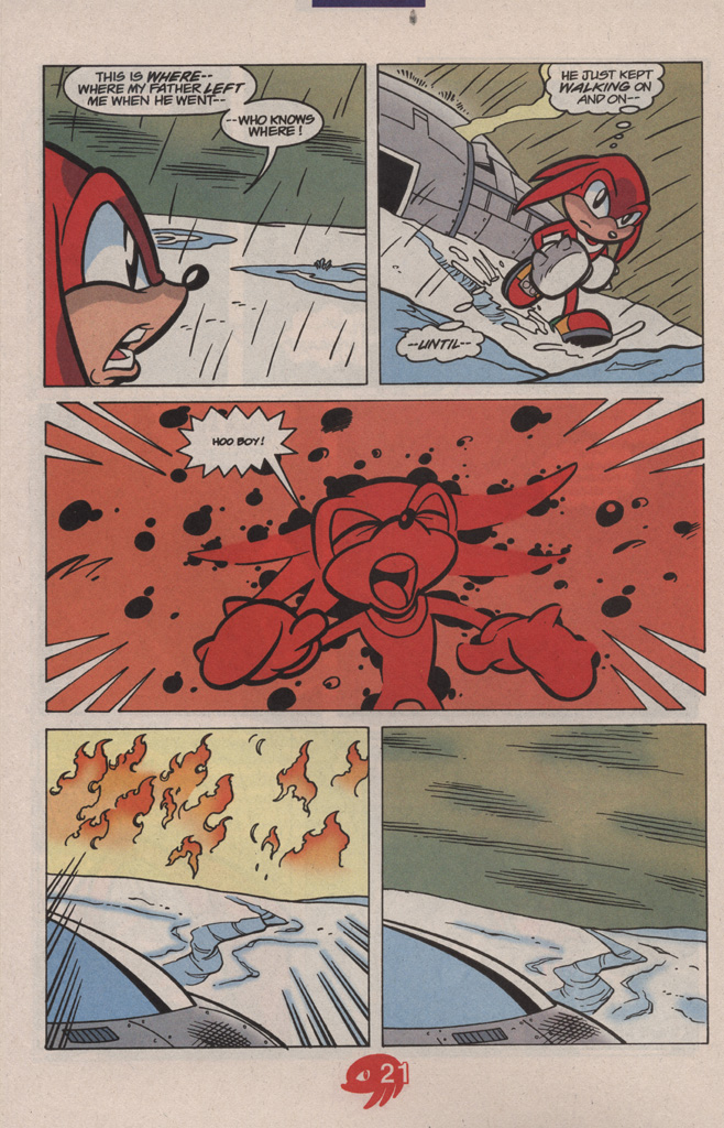 Read online Knuckles the Echidna comic -  Issue #20 - 28