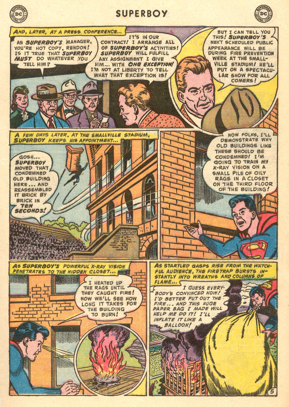 Read online Superboy (1949) comic -  Issue #26 - 16