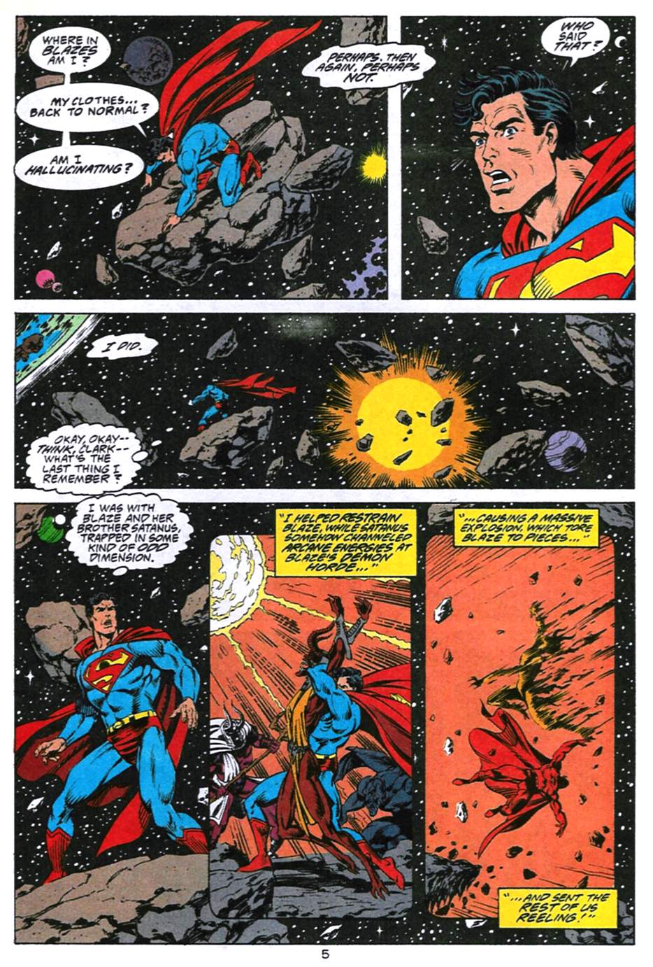 Read online Adventures of Superman (1987) comic -  Issue #494 - 6