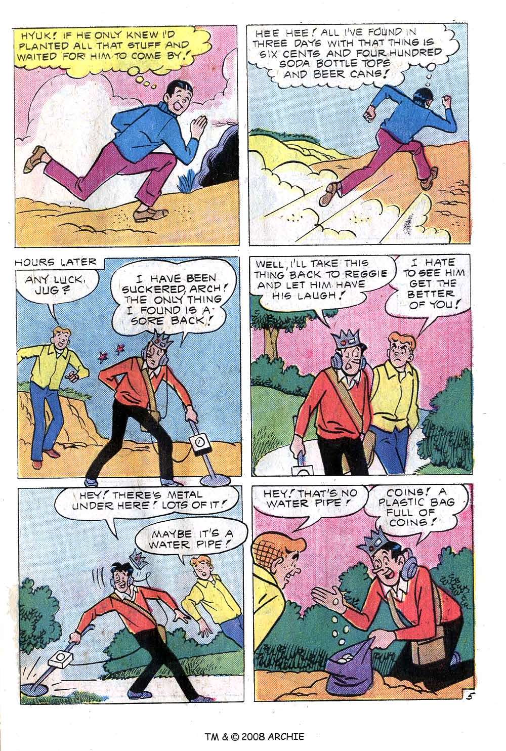 Read online Jughead (1965) comic -  Issue #254 - 7