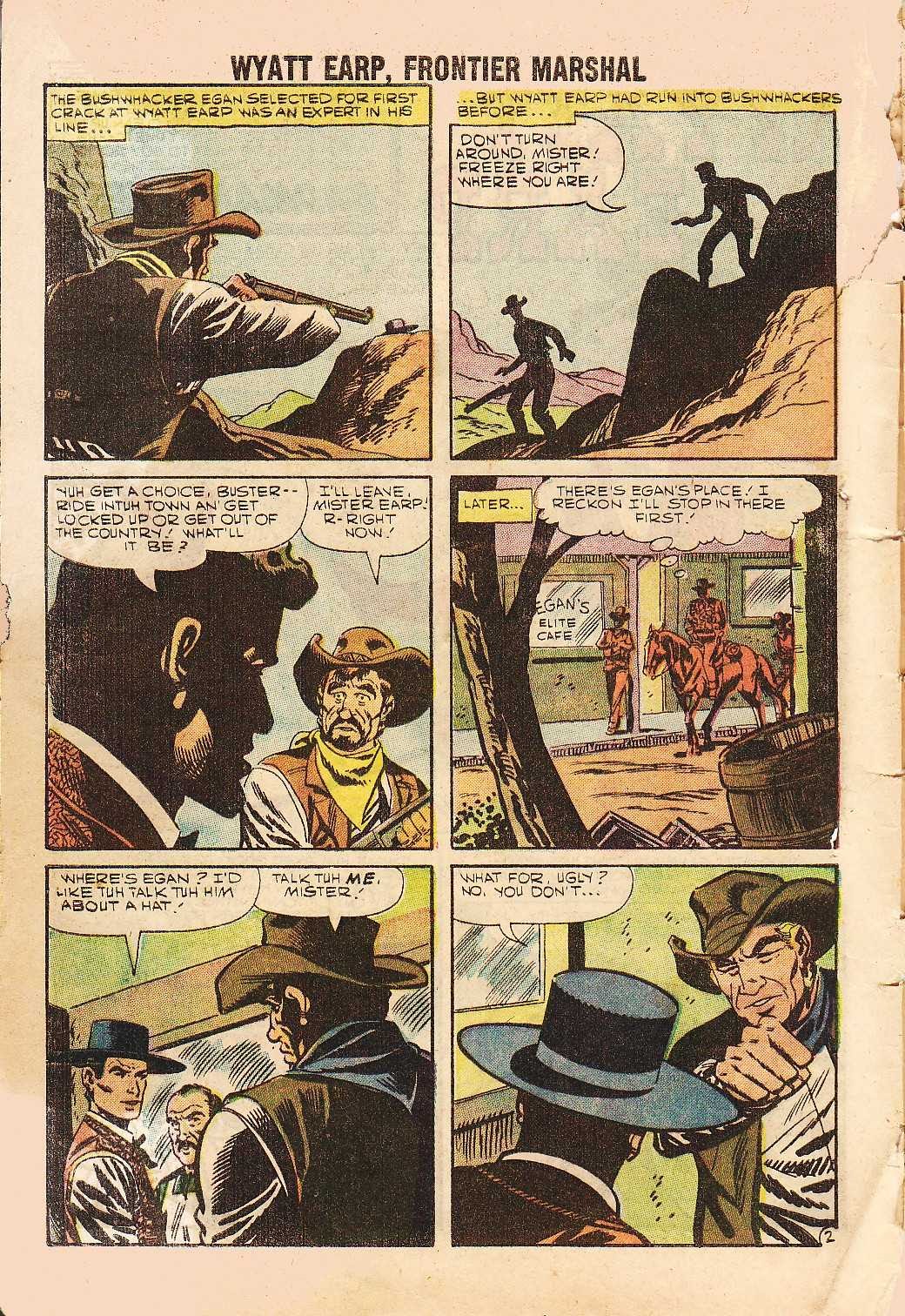 Read online Wyatt Earp Frontier Marshal comic -  Issue #23 - 4