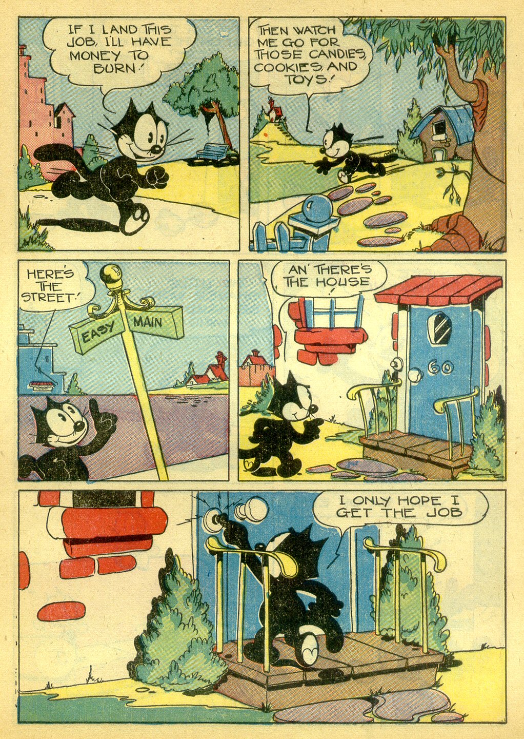 Read online Felix the Cat (1948) comic -  Issue #3 - 7