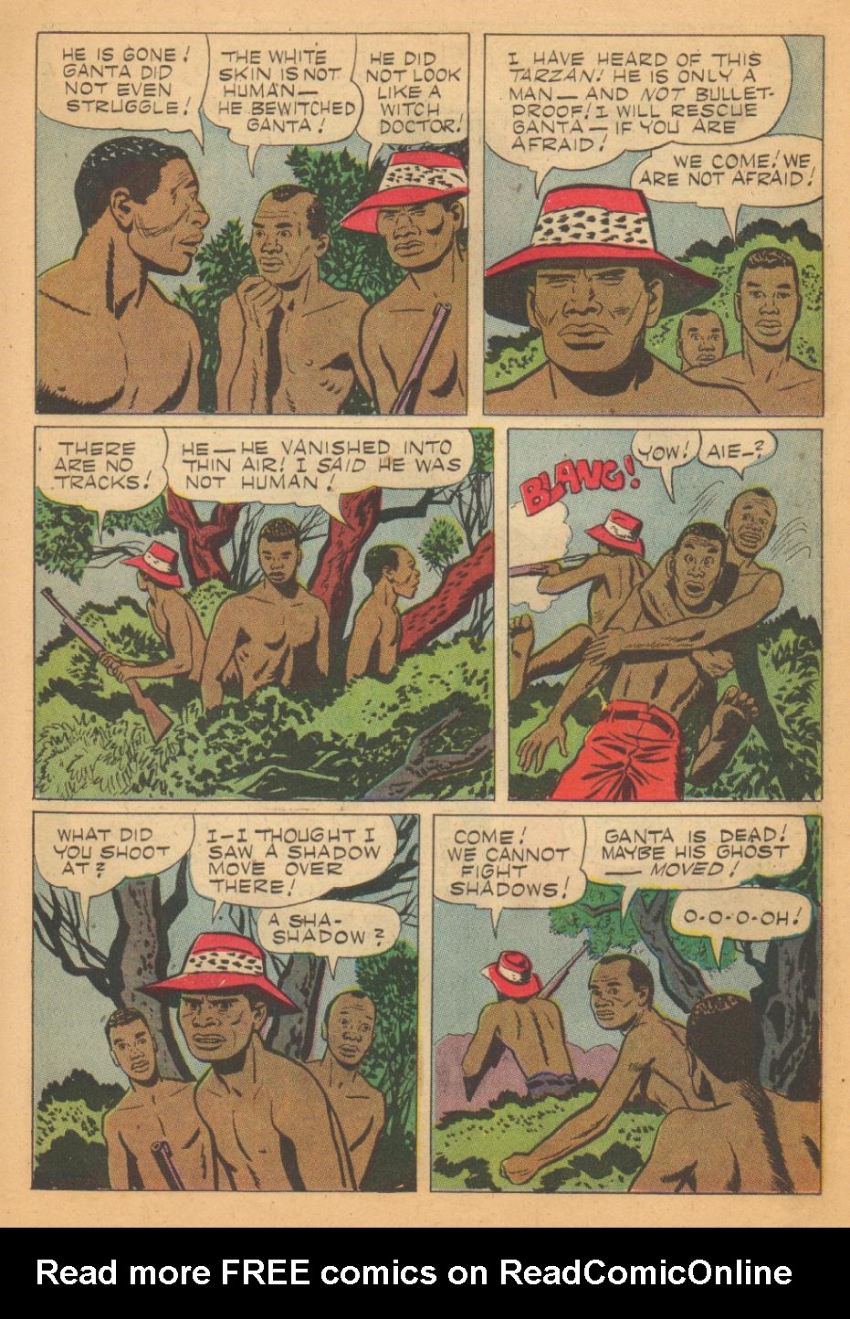 Read online Tarzan (1948) comic -  Issue #78 - 7