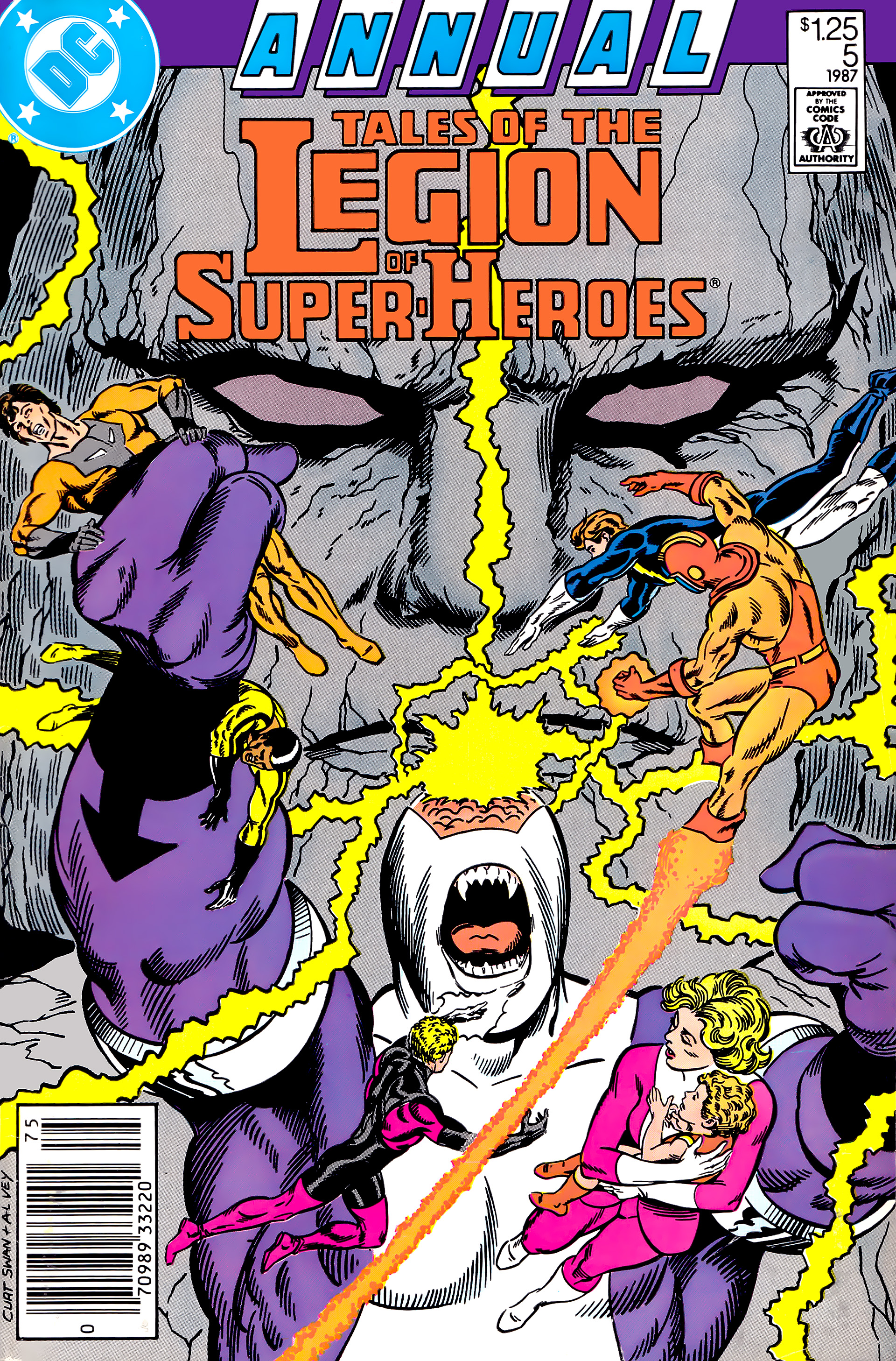 Read online Legion of Super-Heroes (1984) comic -  Issue # _Annual 2 - 2