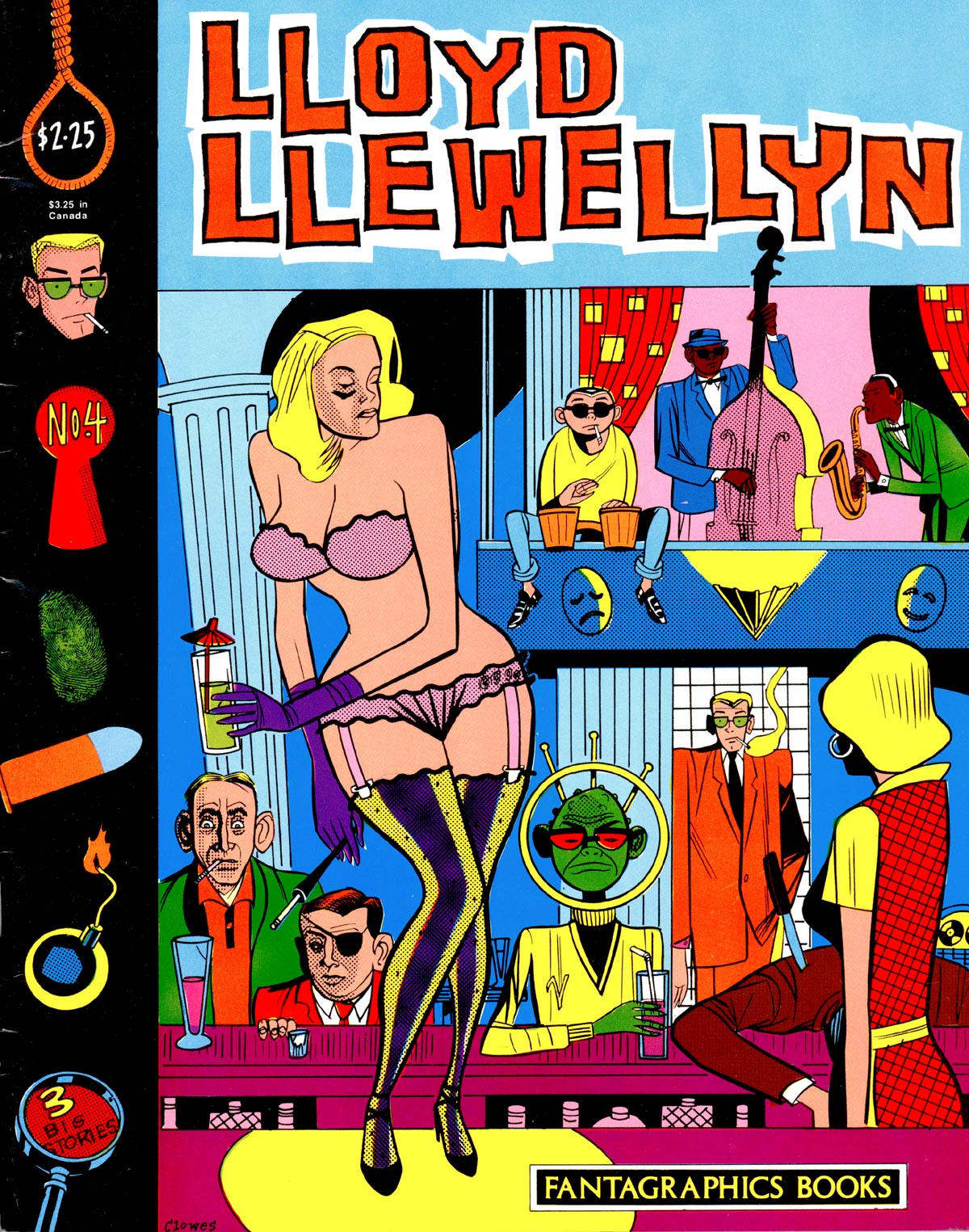 Read online Lloyd Llewellyn comic -  Issue #4 - 1