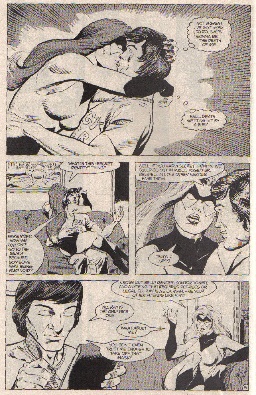 Read online Femforce comic -  Issue #17 - 18