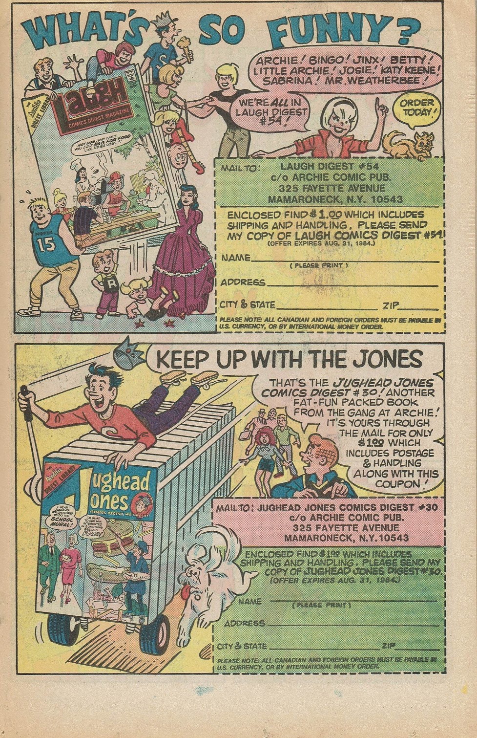 Read online Jughead (1965) comic -  Issue #335 - 19