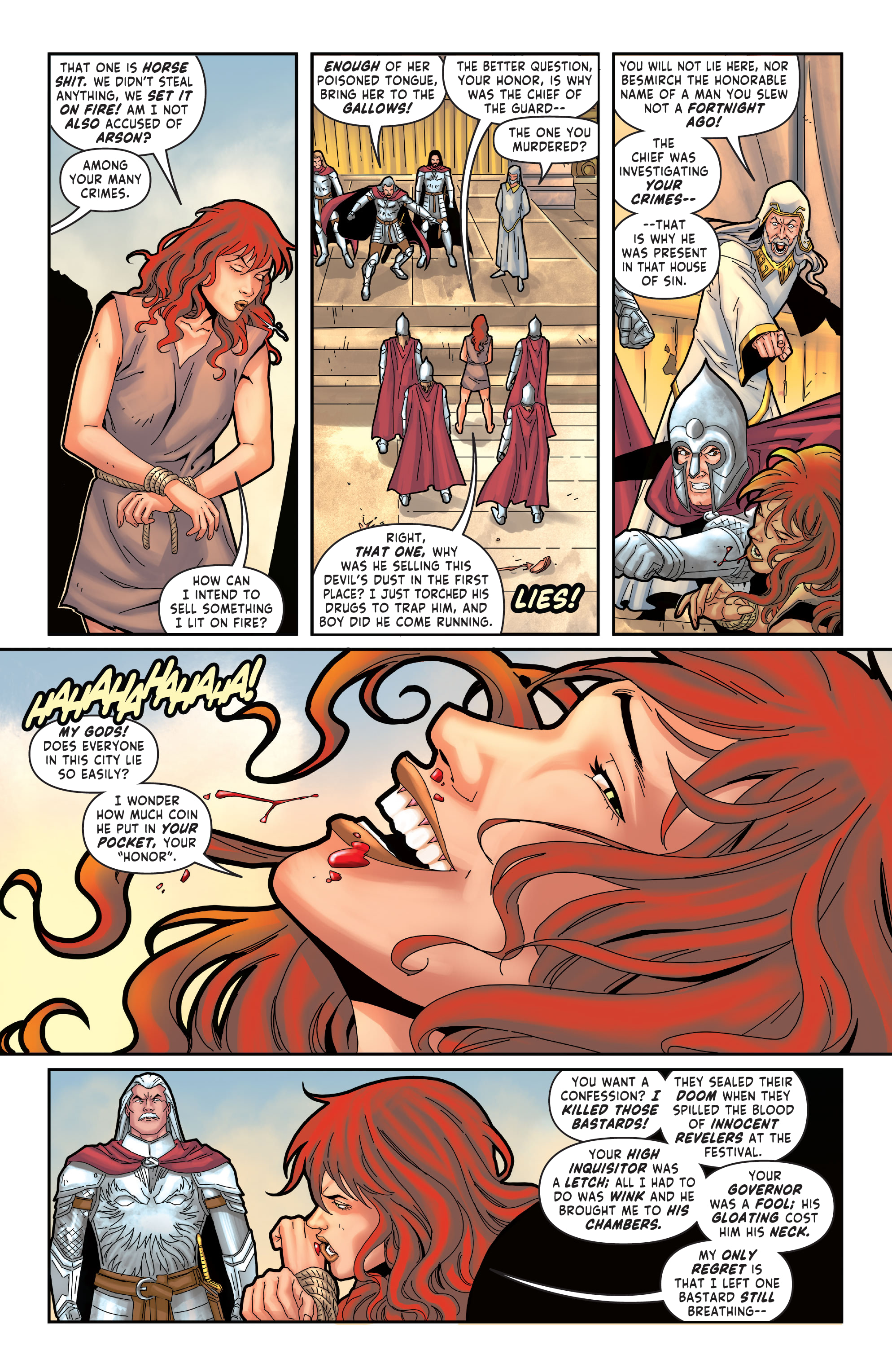 Read online Red Sonja: The Price of Blood comic -  Issue #3 - 22