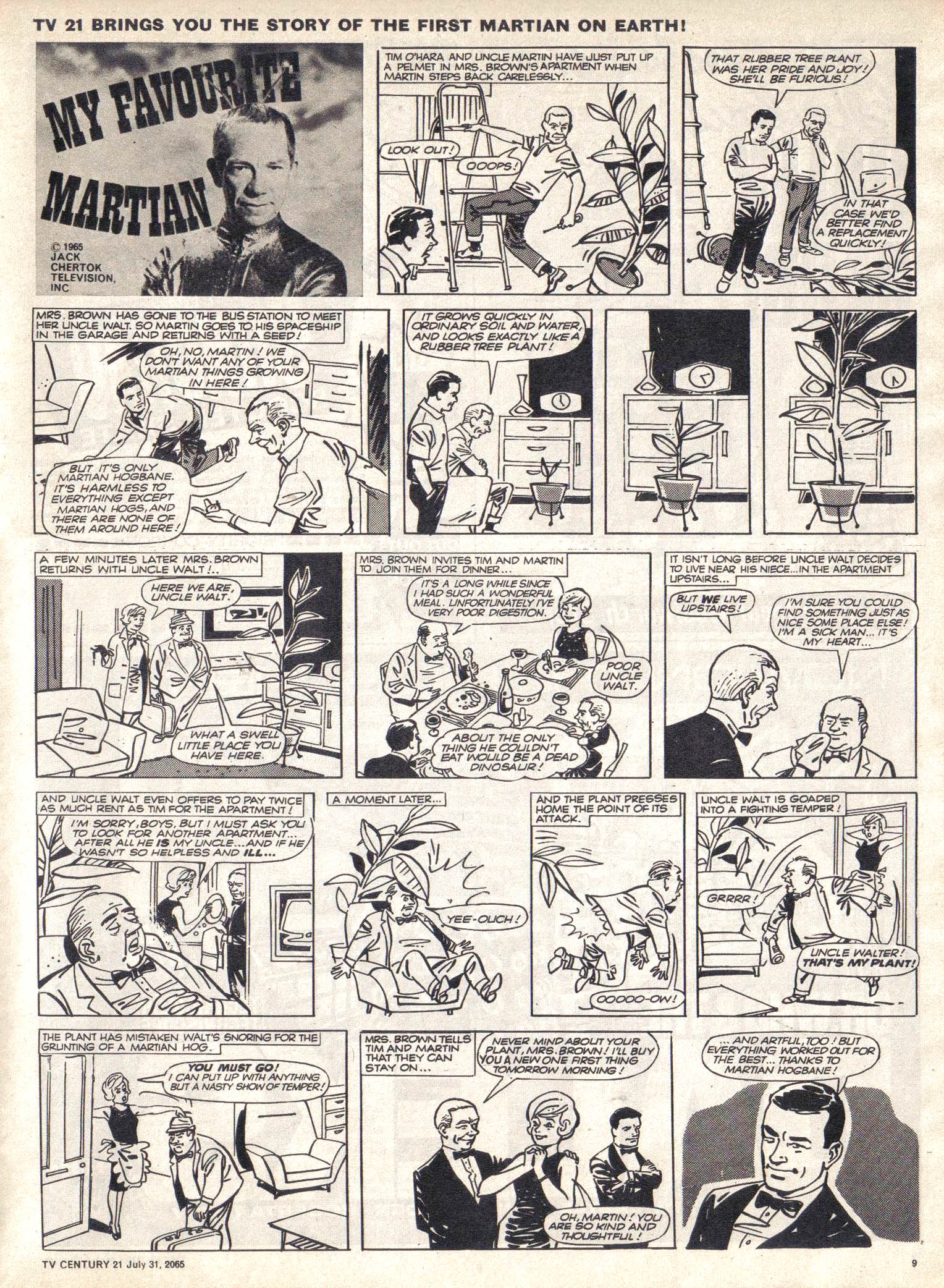 Read online TV Century 21 (TV 21) comic -  Issue #28 - 9