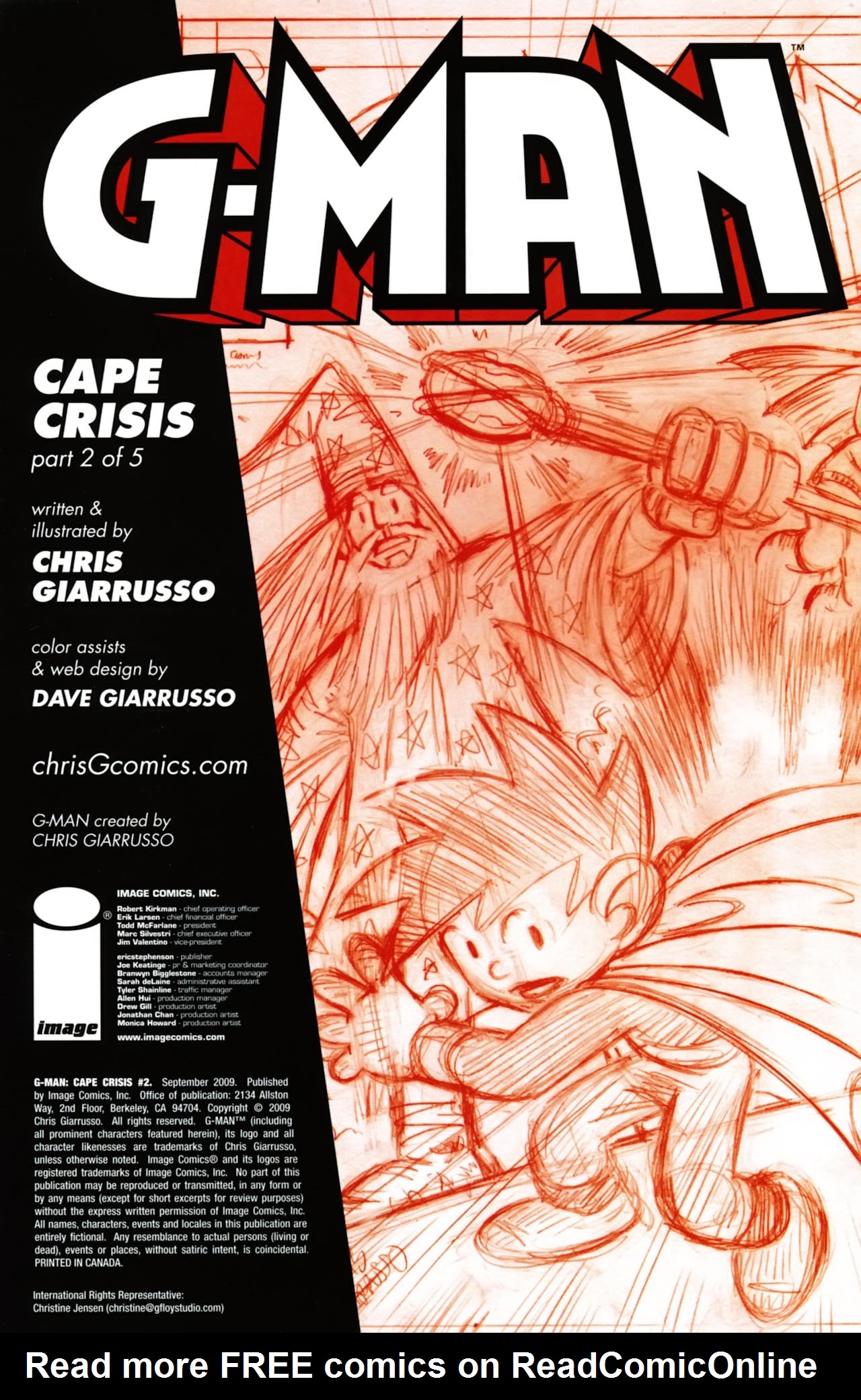 Read online G-Man: Cape Crisis comic -  Issue #2 - 2