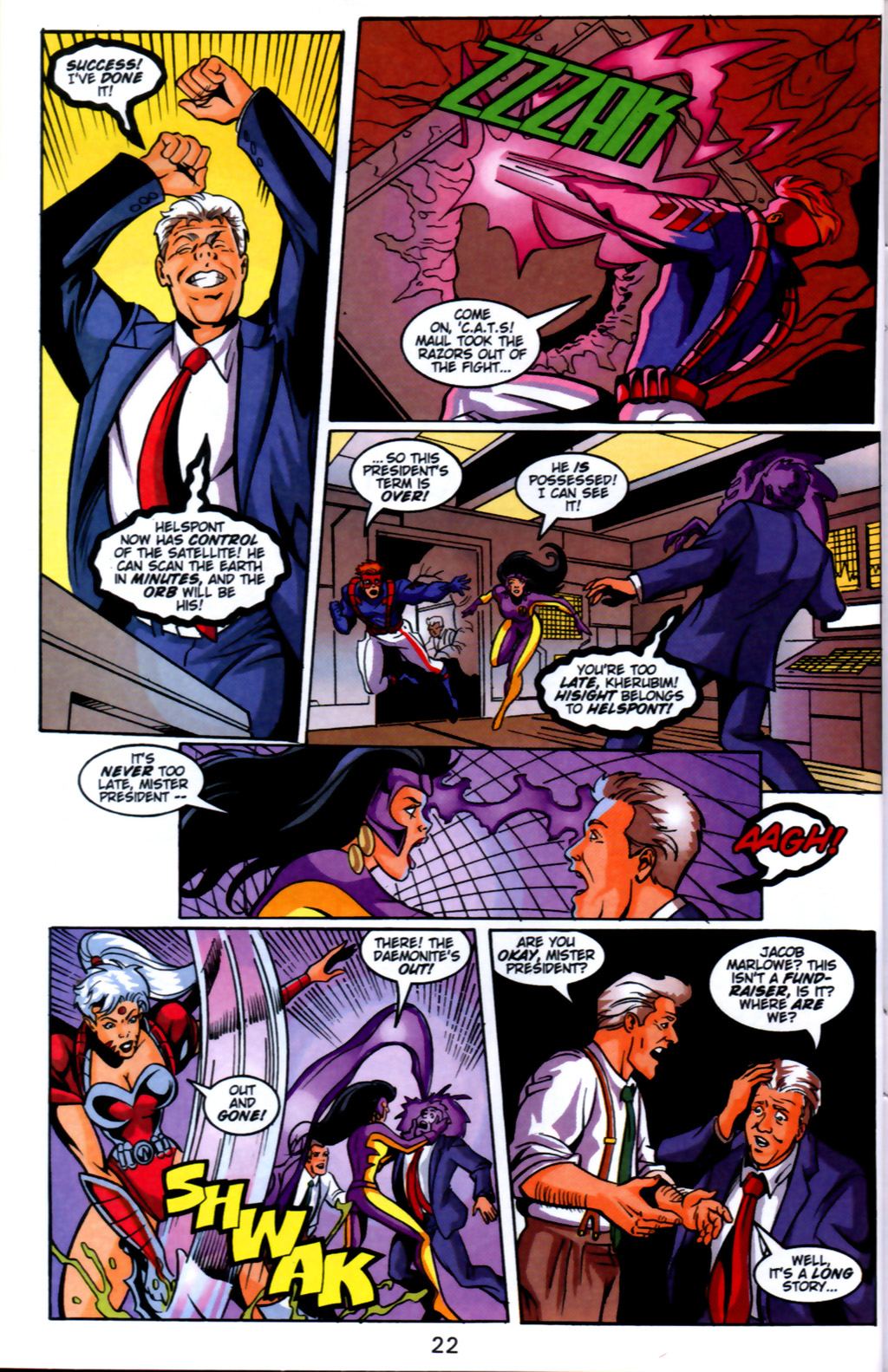 WildC.A.T.s Adventures issue 4 - Page 25