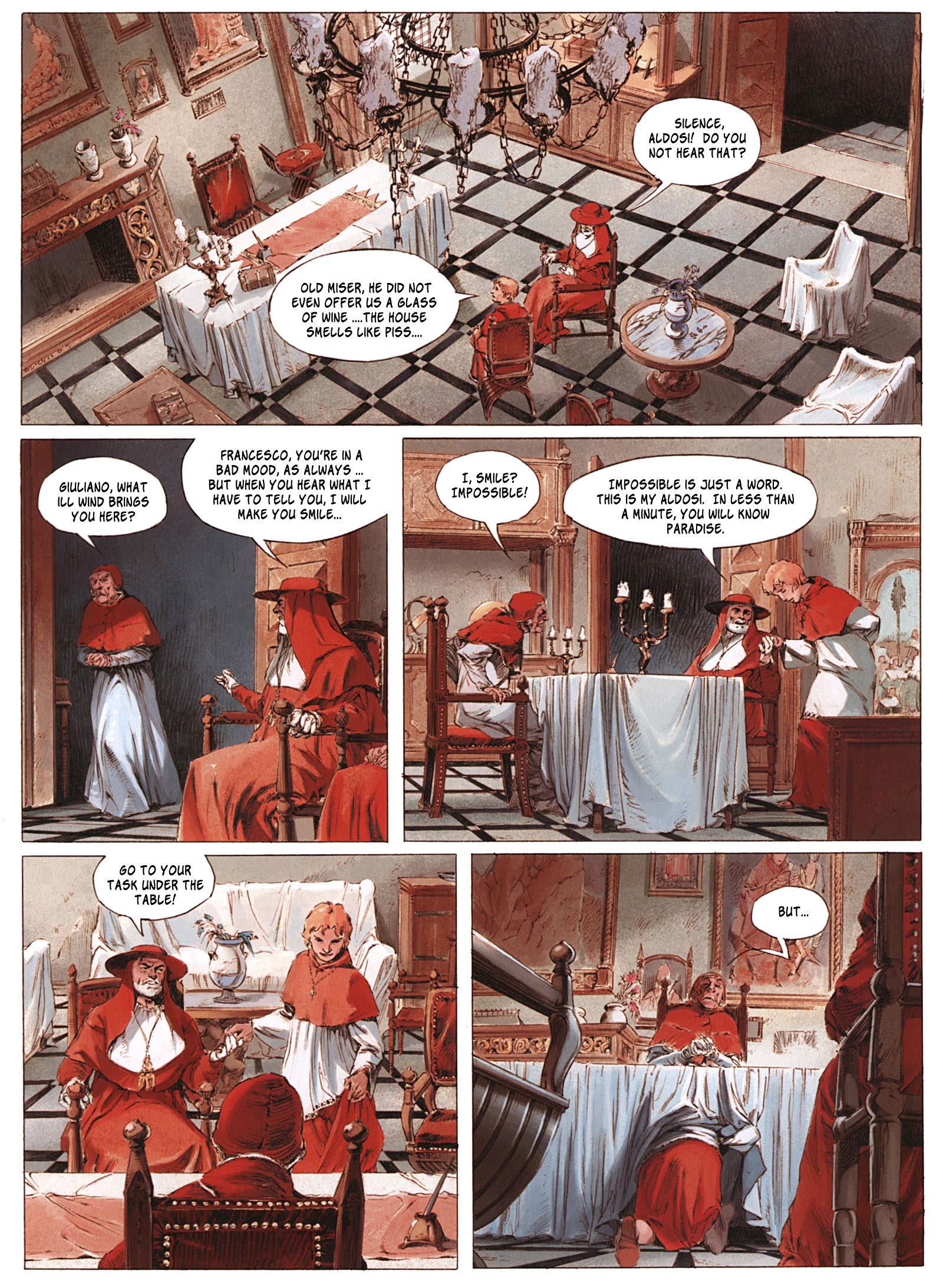 Read online The Terrible Pope comic -  Issue #1 - 16