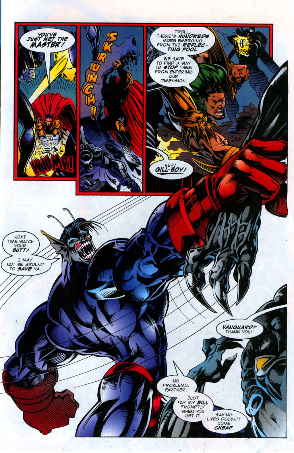 Read online Brigade (1993) comic -  Issue #22 - 10