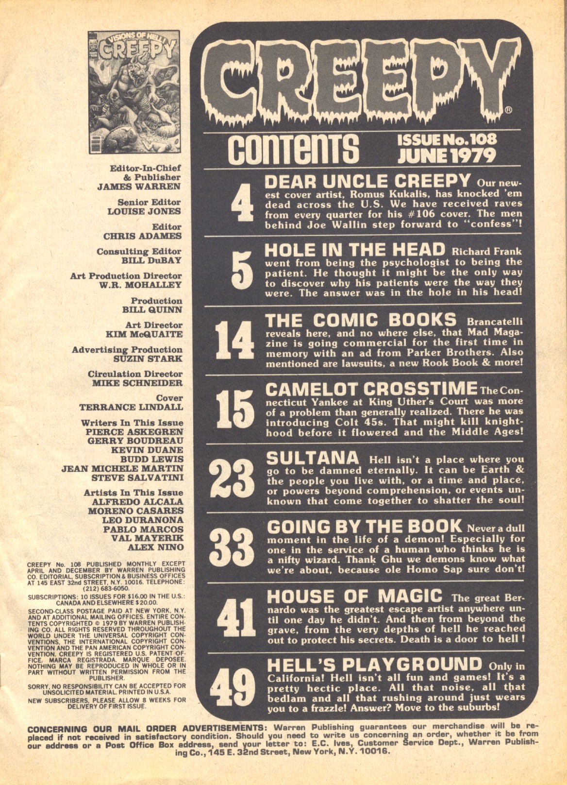 Creepy (1964) Issue #108 #108 - English 3