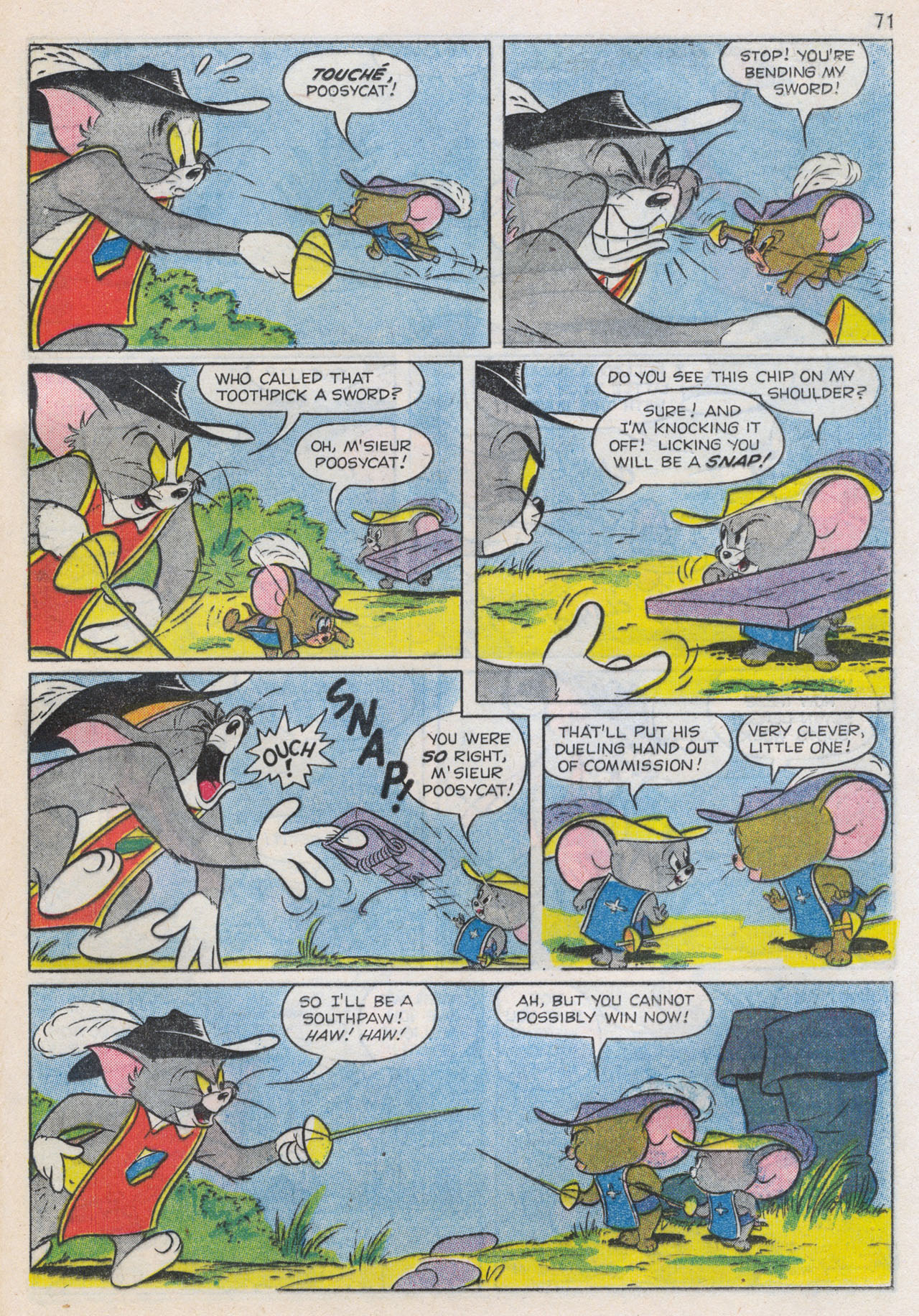 Read online Tom and Jerry's Summer Fun comic -  Issue #3 - 74