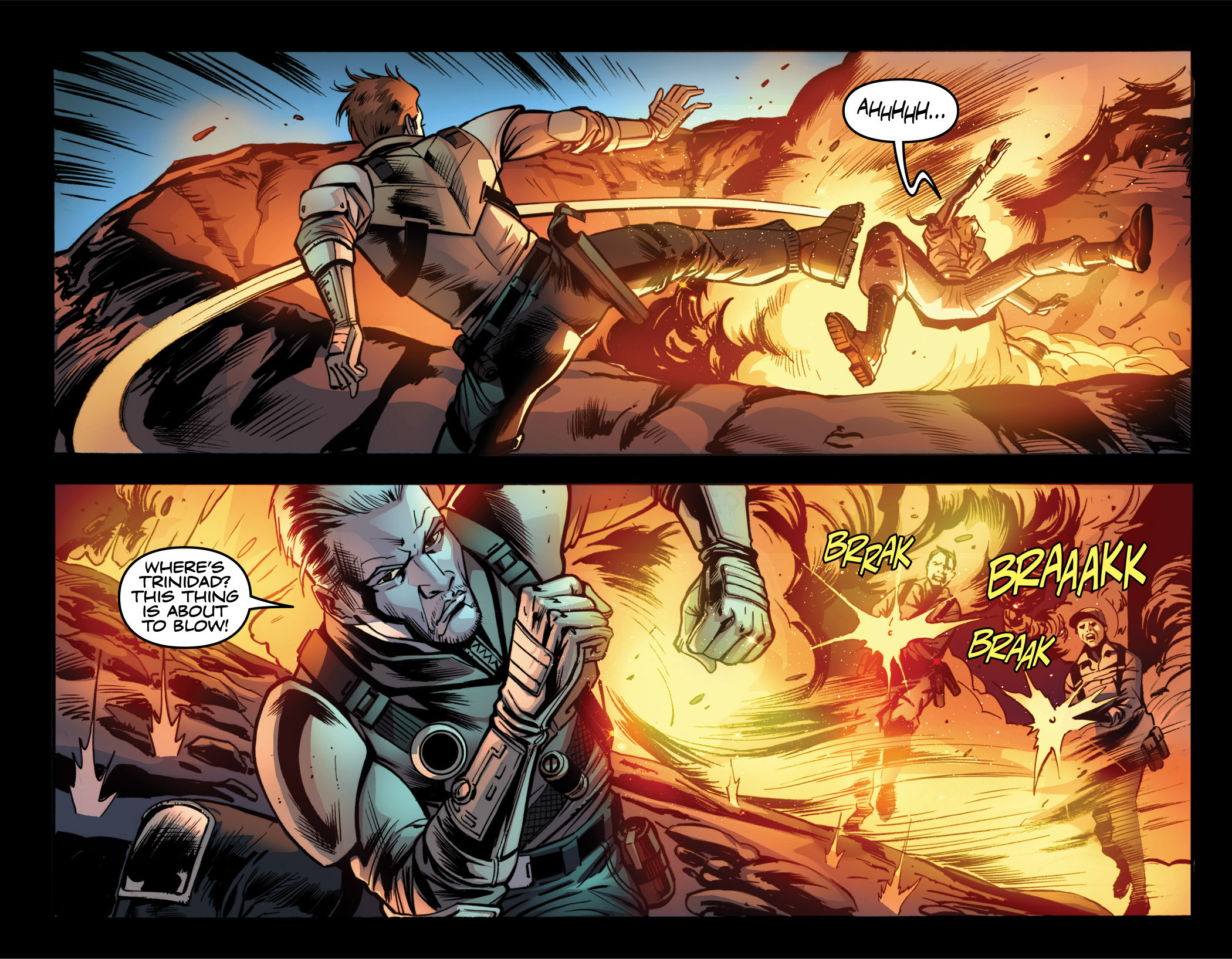 Read online Airwolf Airstrikes comic -  Issue #2 - 42