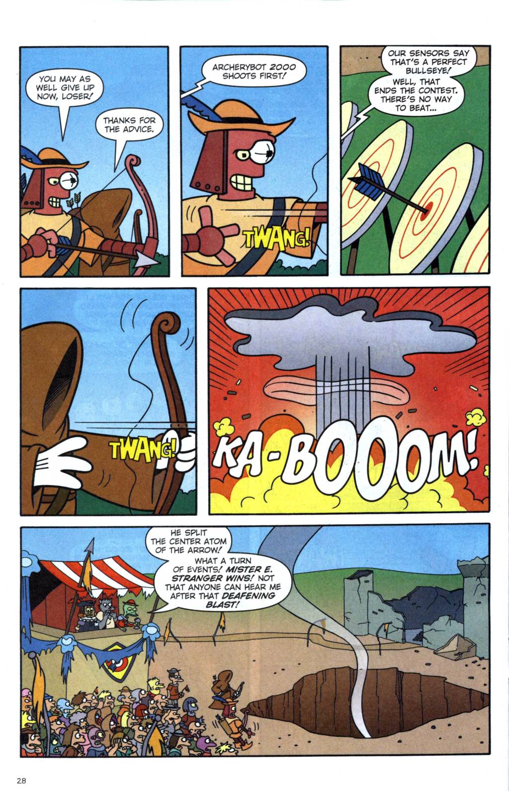 Read online Futurama Comics comic -  Issue #25 - 24
