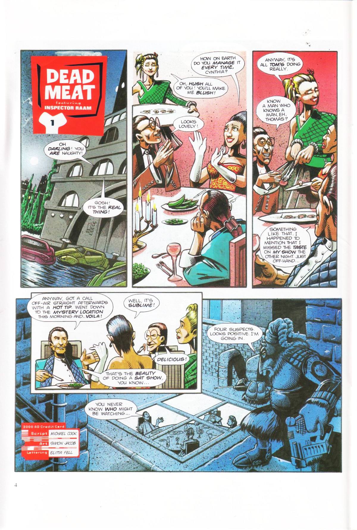 Read online Dead Meat comic -  Issue #1 - 6