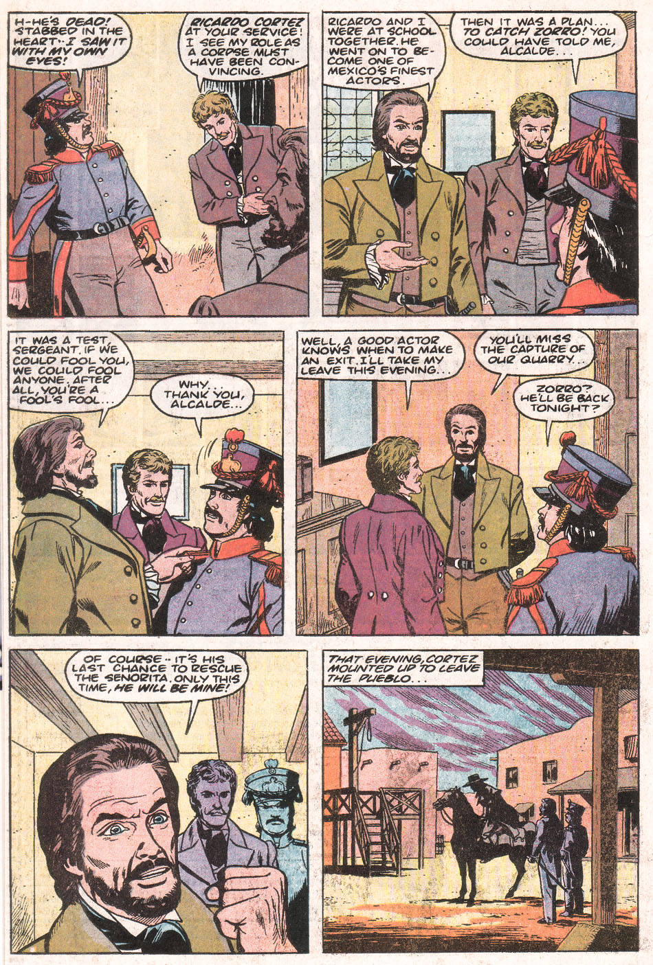 Read online Zorro (1990) comic -  Issue #3 - 26