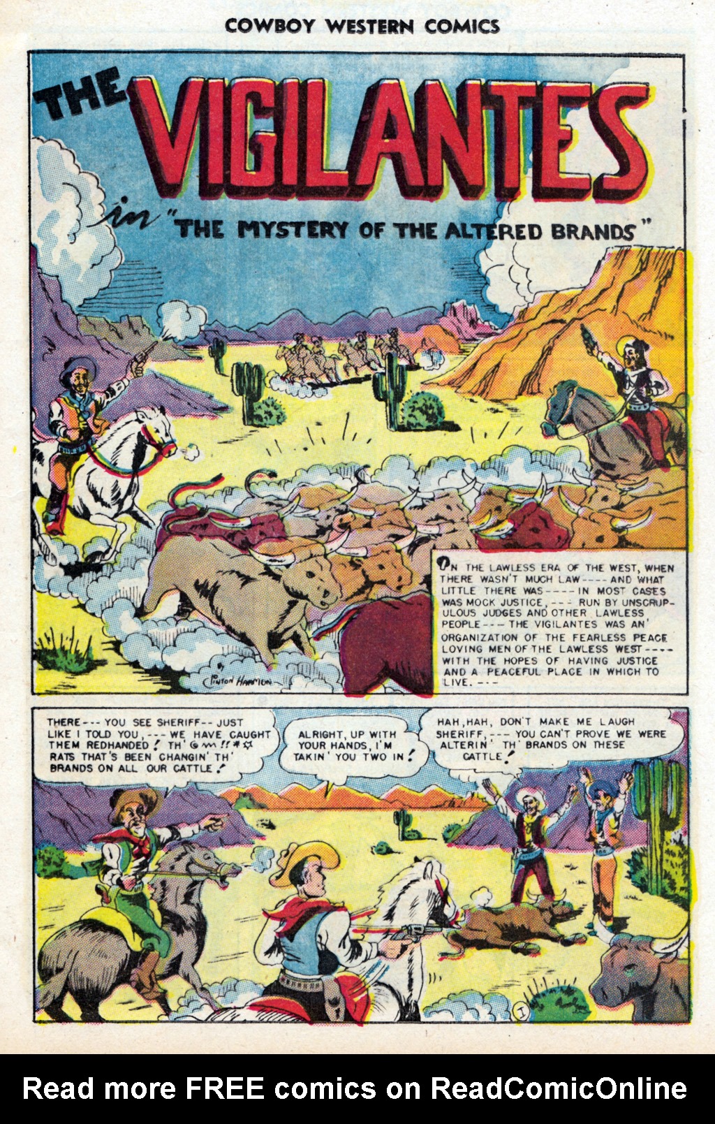 Read online Cowboy Western Comics (1948) comic -  Issue #21 - 7