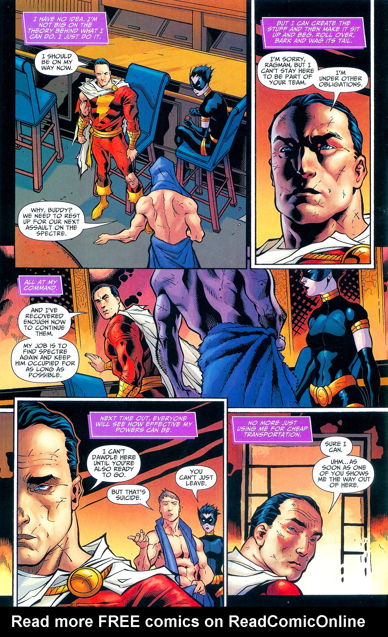 Read online Day of Vengeance comic -  Issue #5 - 6