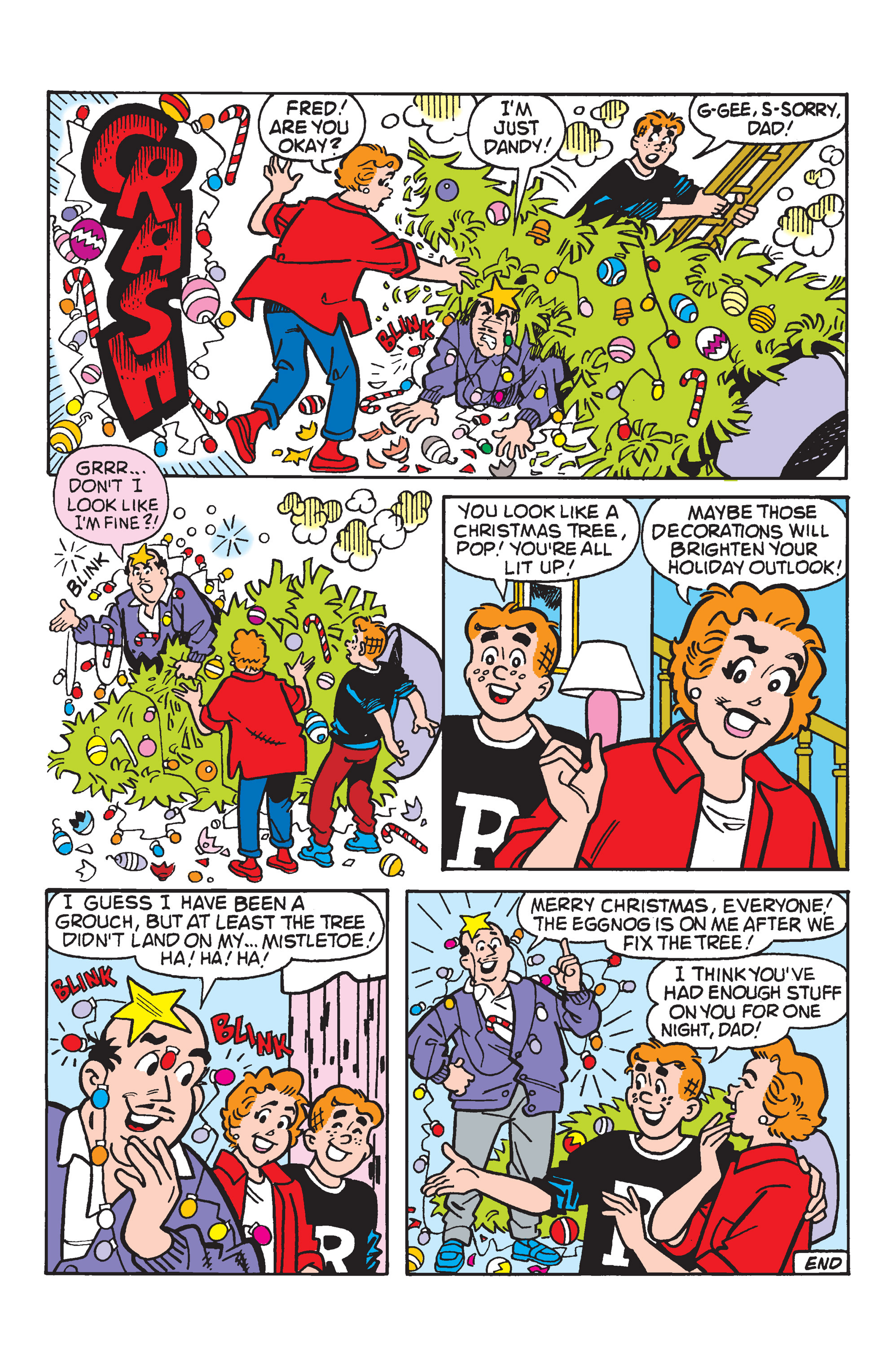 Read online Archie's Christmas Spirit comic -  Issue # TPB - 35